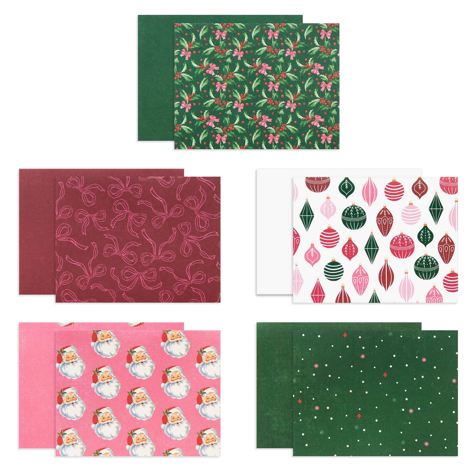 Holly Jolly Christmas Cards & Envelopes, 50ct. by Recollections™