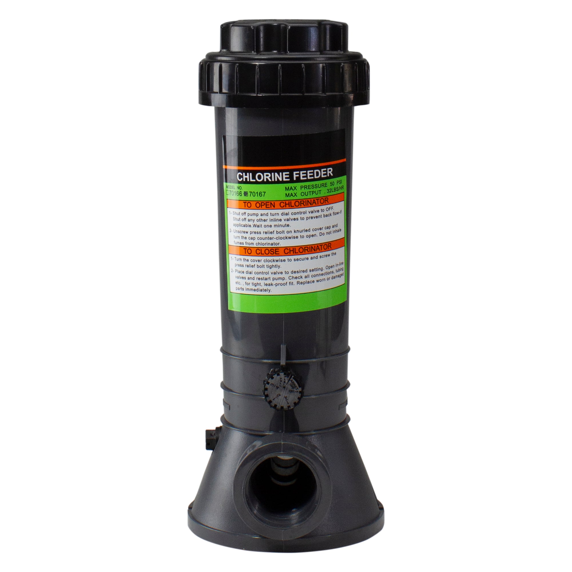 Automatic 4.2lb. In-Line Chlorinator Chemical Feeder