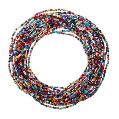 Multicolor Glass Seed Beads, 12/0 by Bead Landing™ image