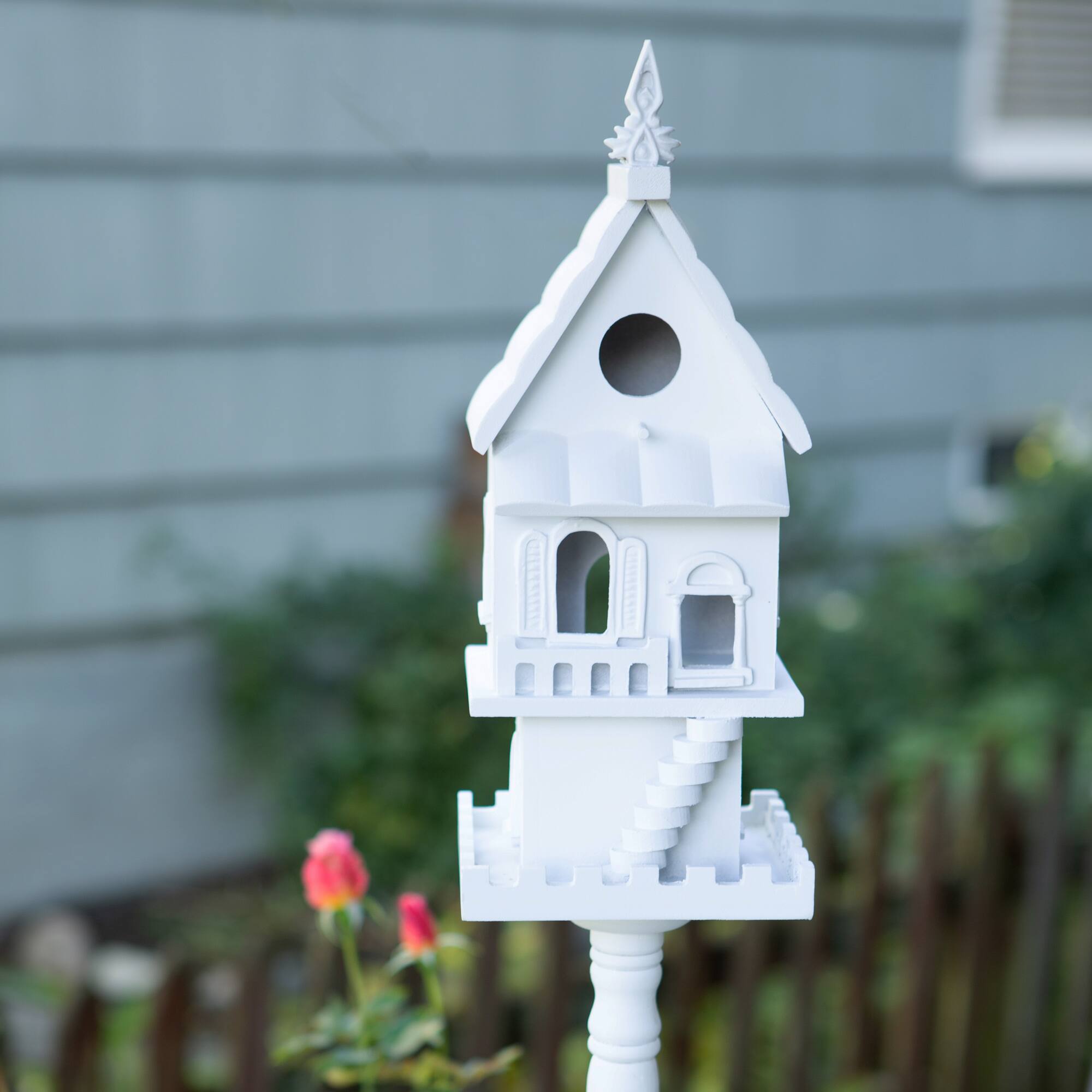 27'' Two Story Pedestal Birdhouse Michaels