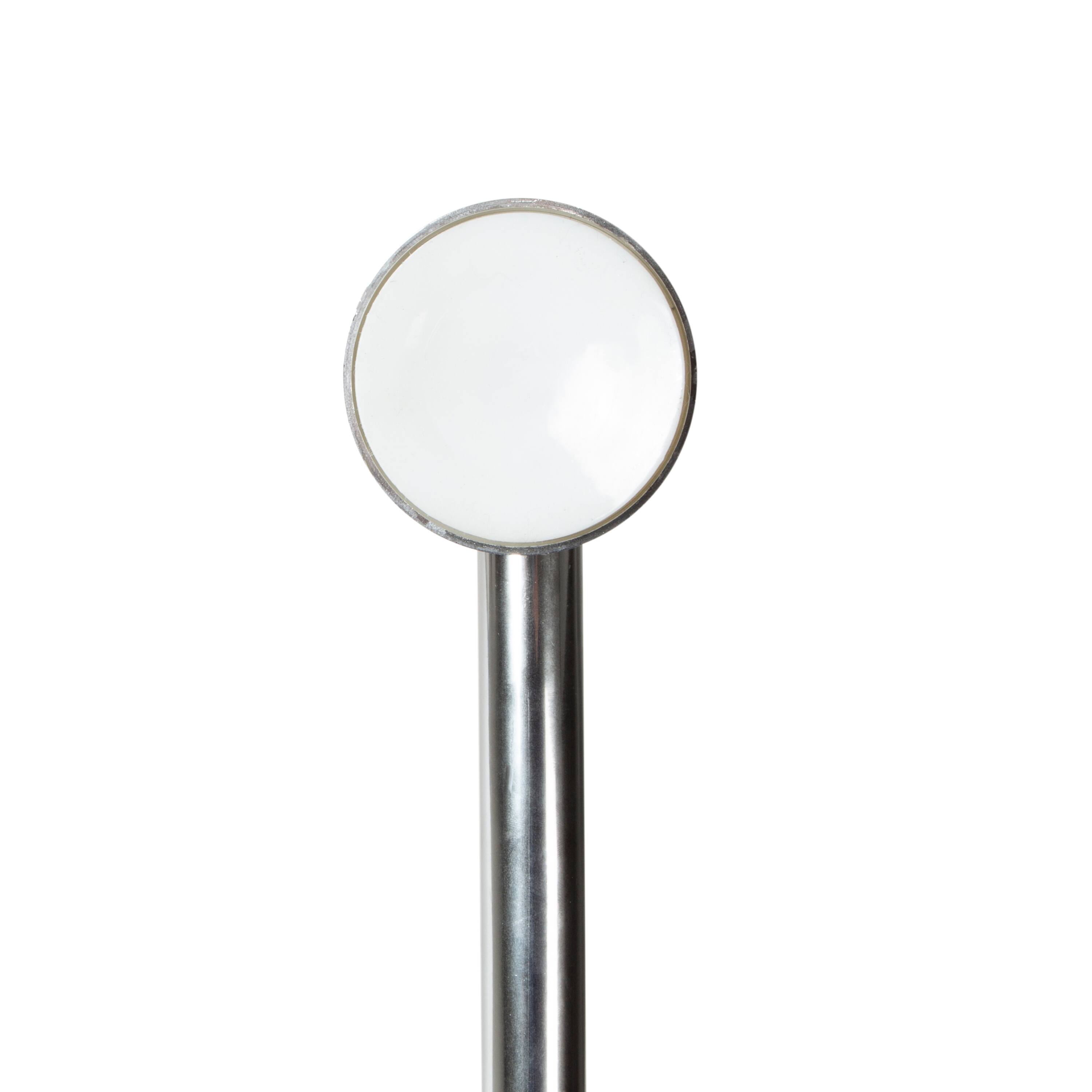 Bath Bliss Chrome Suction Cup Mount Curved Shower Rod