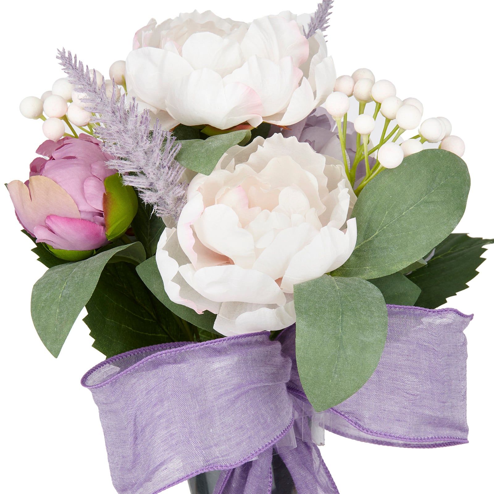 Small Purple &#x26; Cream Remembrance Cone by Ashland&#xAE;