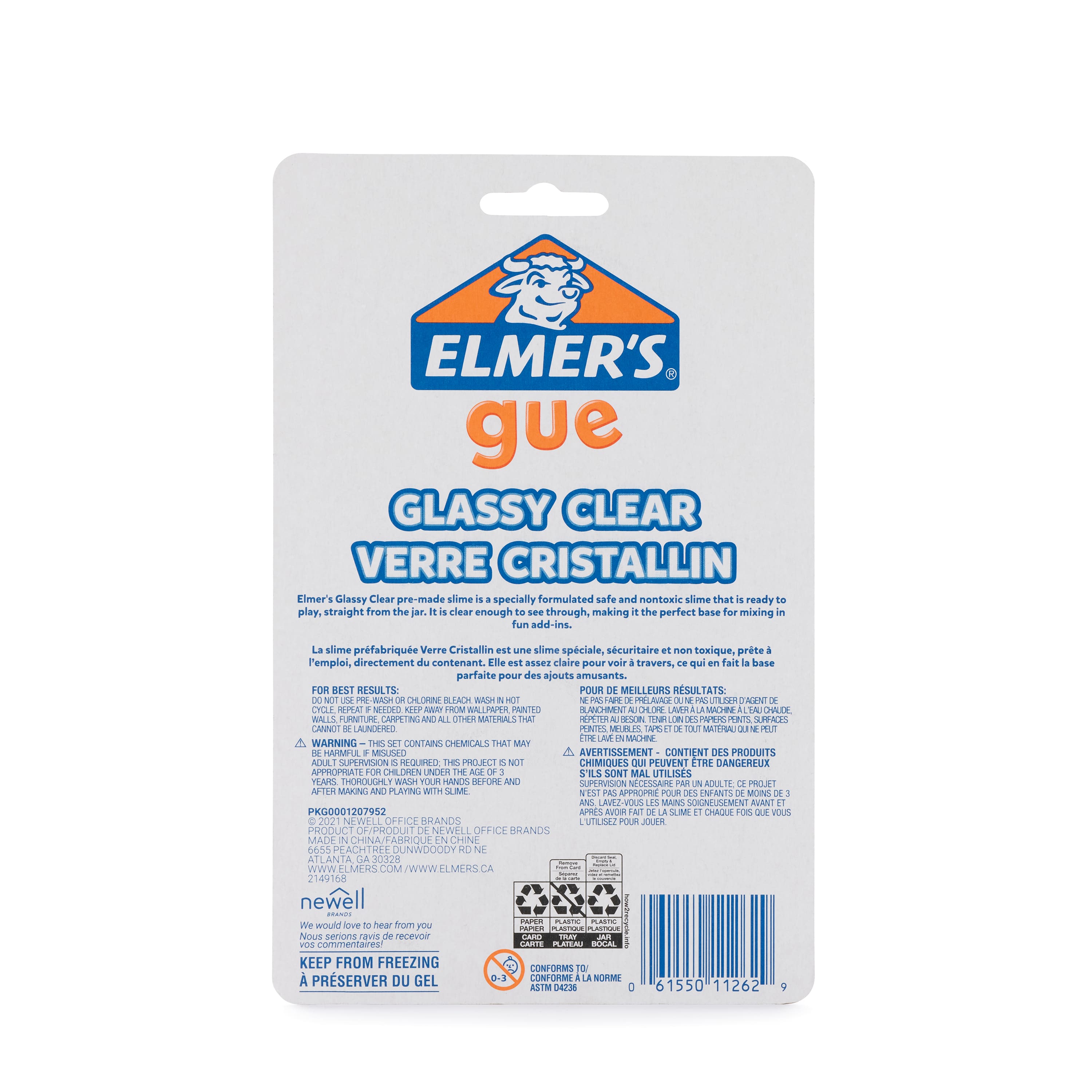 Elmer's® Gue 4oz. Glassy Clear Premade Slime