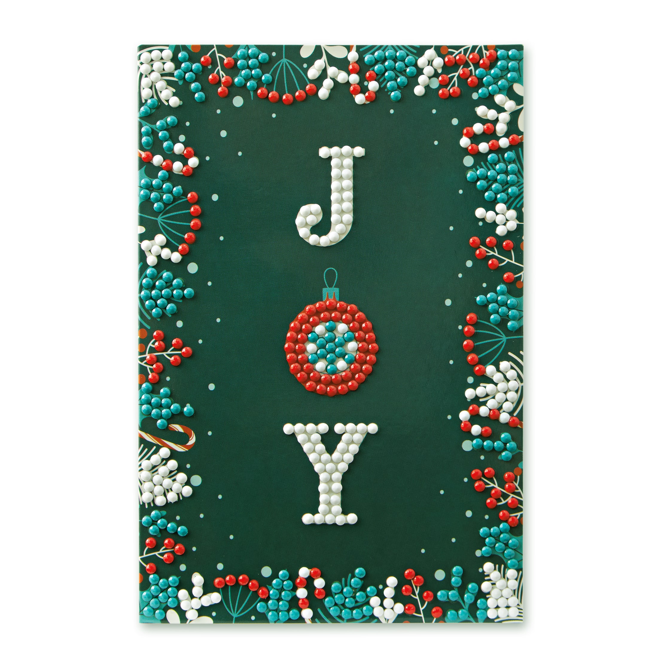 4&#x22; x 6&#x22; Joy Christmas Cards Diamond Art Kit by Make Market&#xAE;