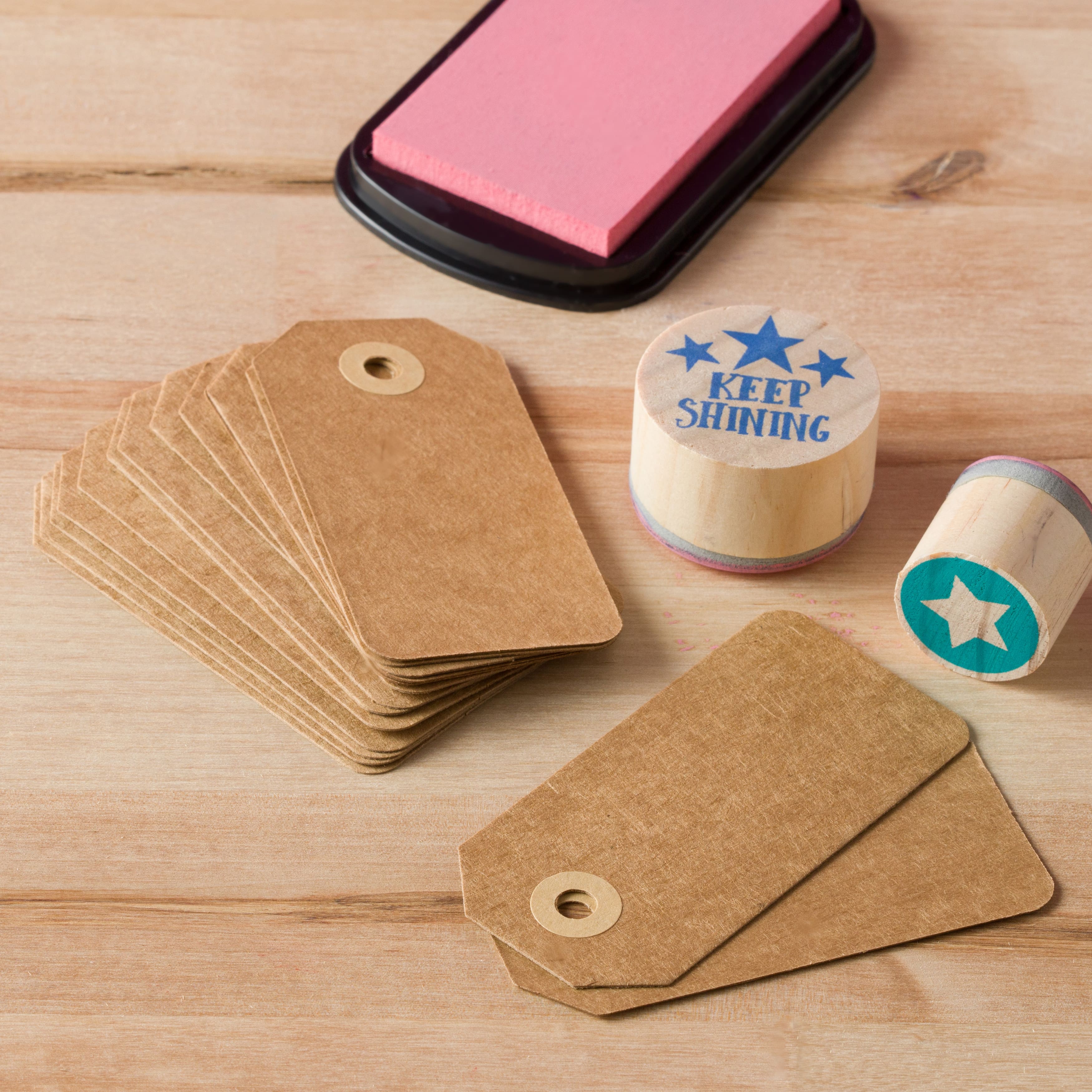 12 Packs: 25 ct. (300 total) Kraft Creative Tags by Recollections&#x2122;