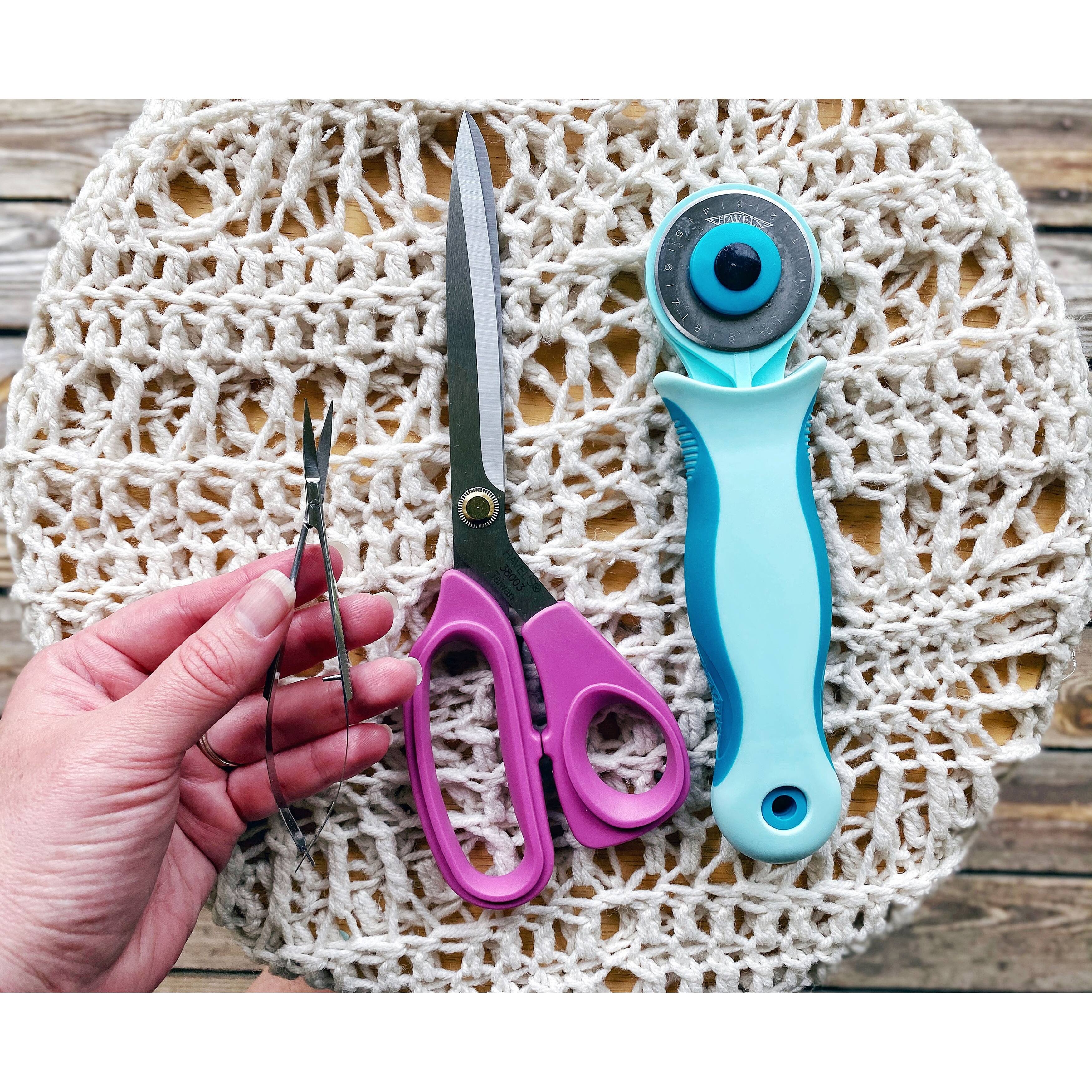 Havel's™ 8" Sew Creative Serrated Quilting Sewing Scissors Sewing