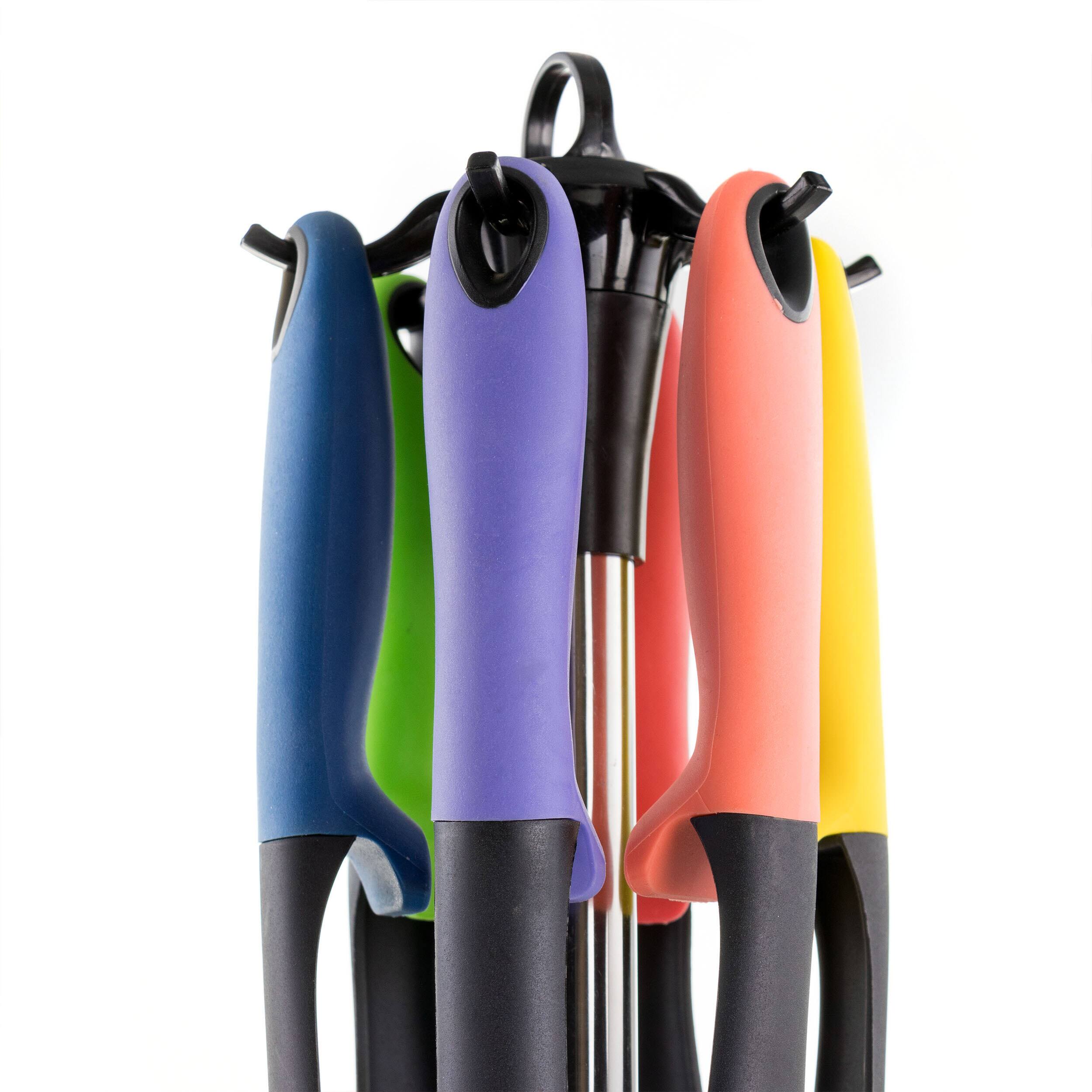MegaChef Assorted Color Nylon Cooking Utensils Set, 7ct.