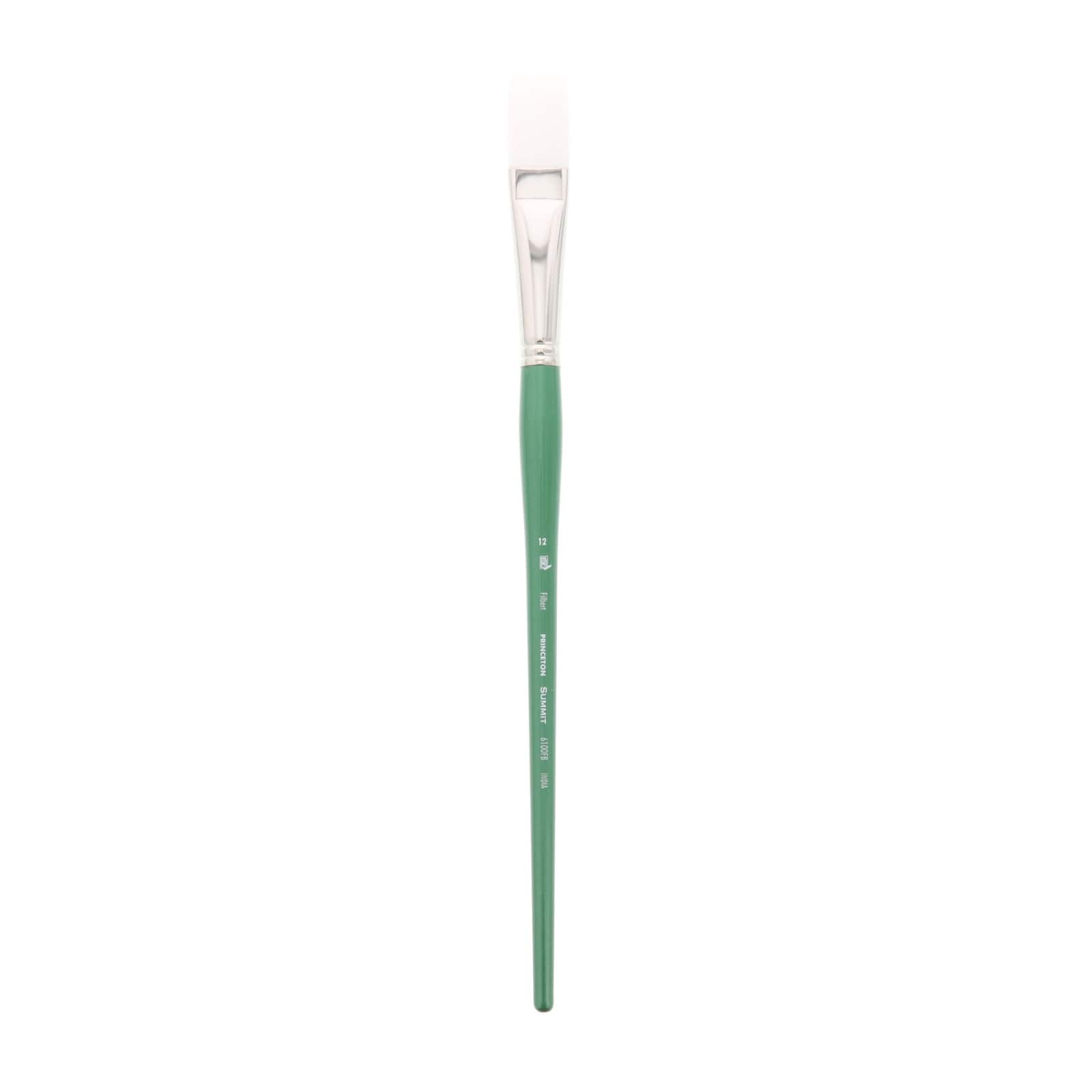 Princeton™ Summit™ Series 6100 White Synthetic Filbert Brush