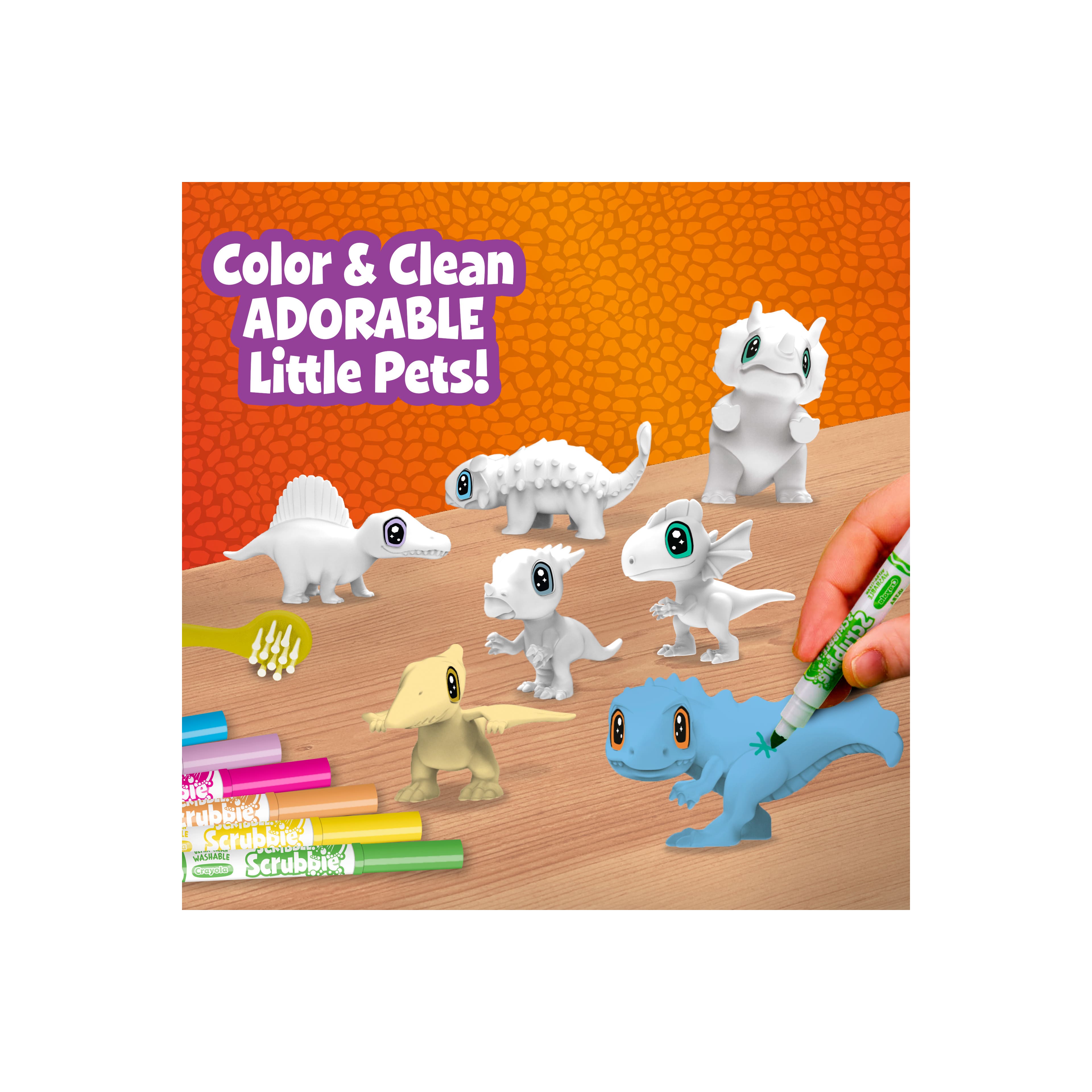 Crayola&#xAE; Scribble Scrubbie Dinosaur Glow Combo Pack