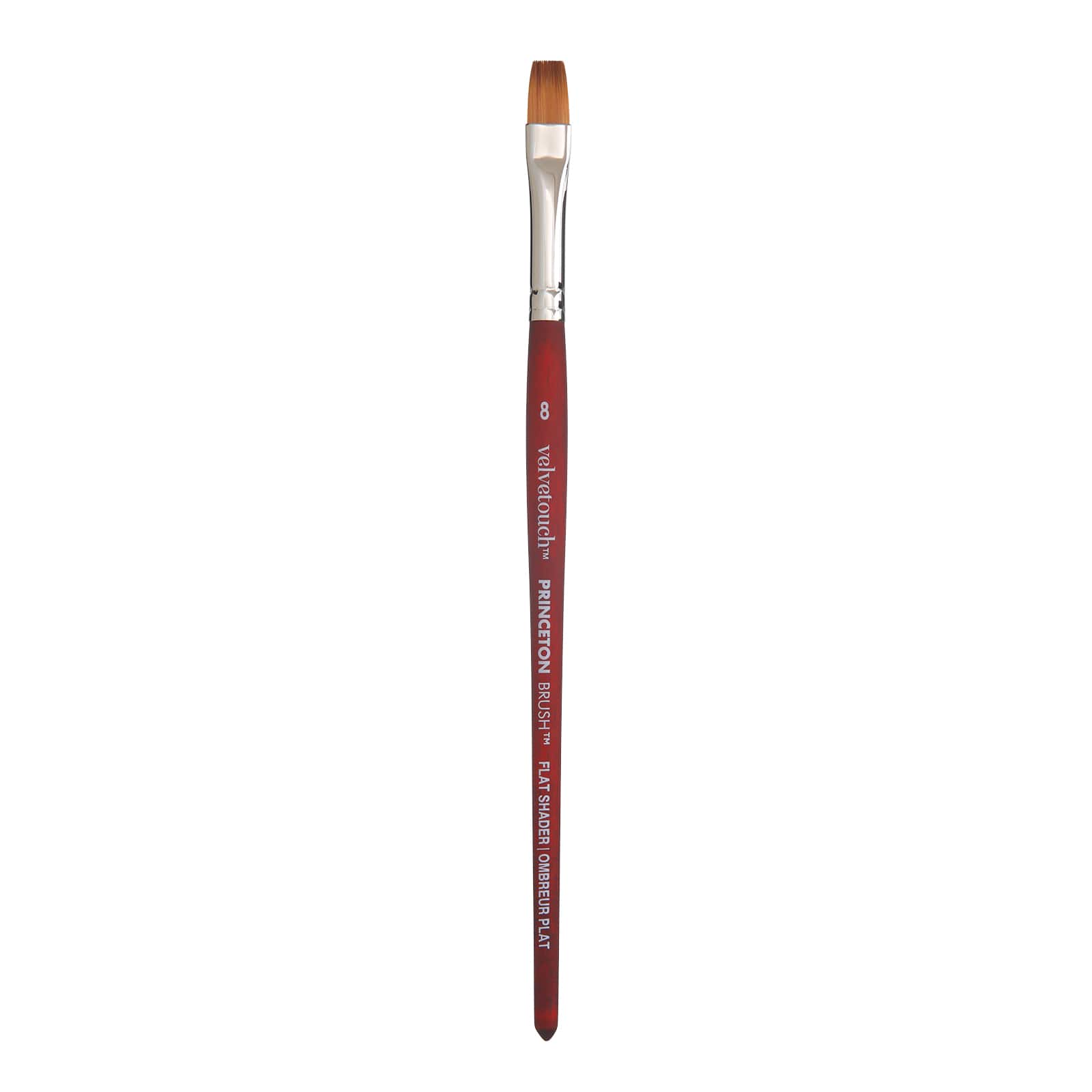 12 Pack: Princeton™ Velvetouch™ Series 3950 Flat Shader Brush