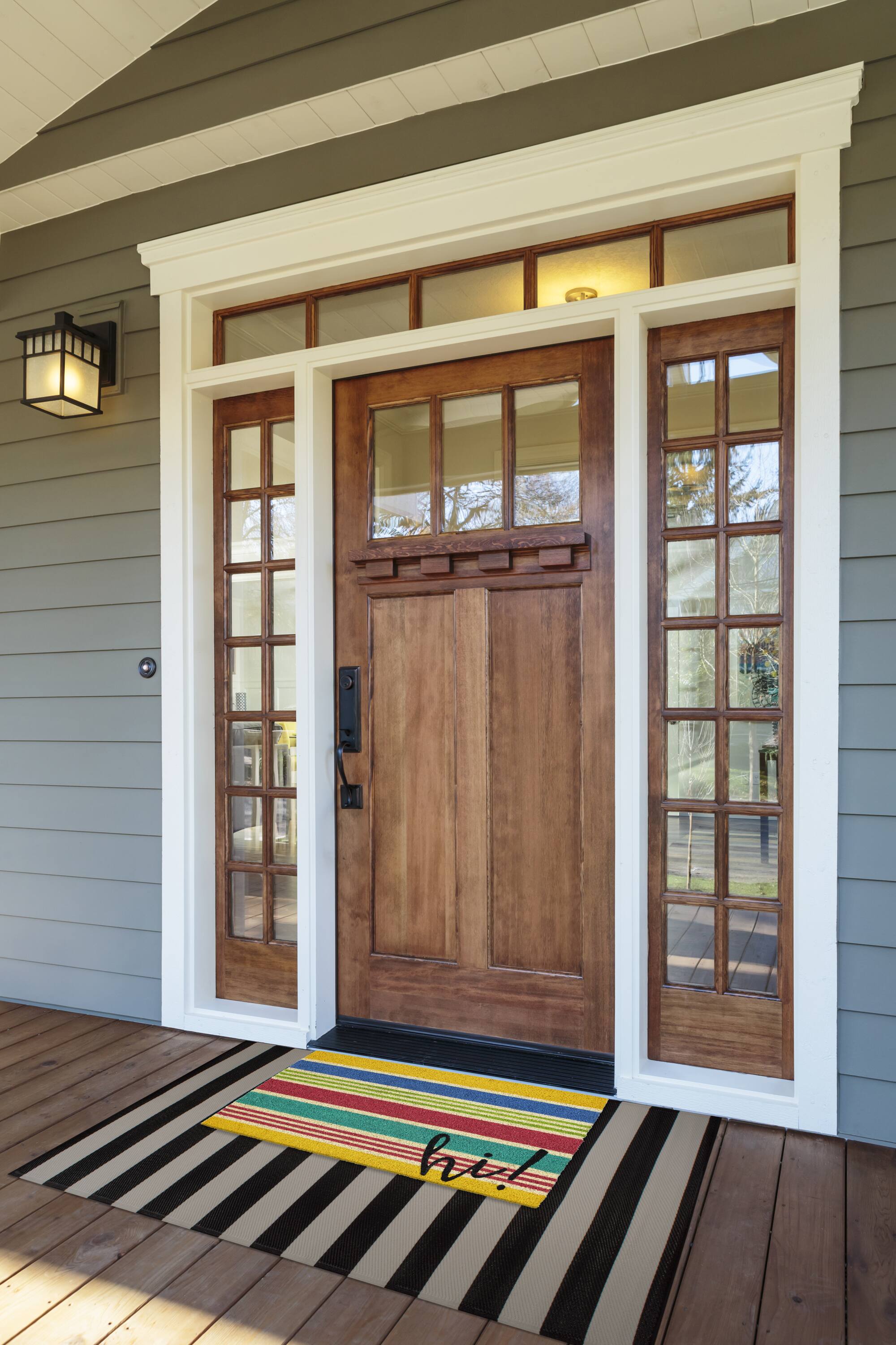 DII&#xAE; Hi! Stripes Doormat