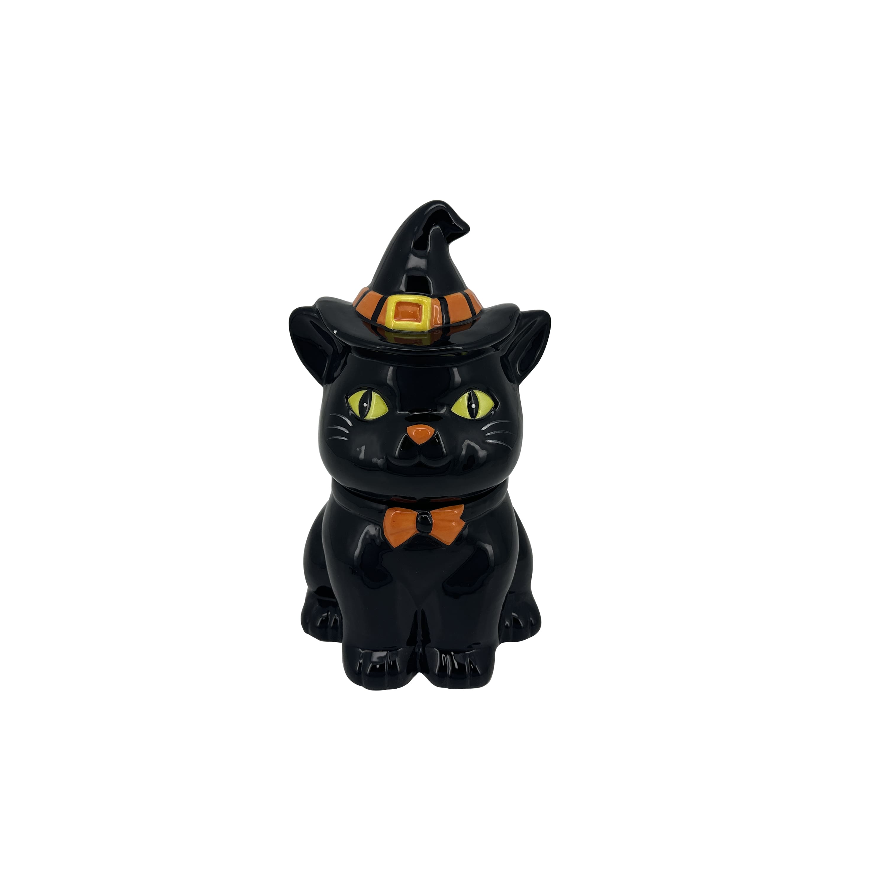 Black Cat Ceramic Cookie Jar by Makery&#x2122;