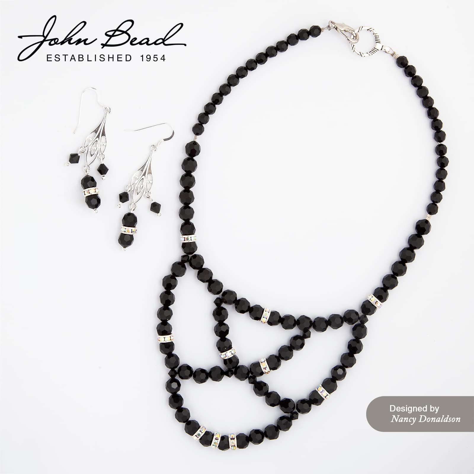 John Bead Preciosa 4mm Czech Crystal Glass Faceted Round Beads, 40ct.