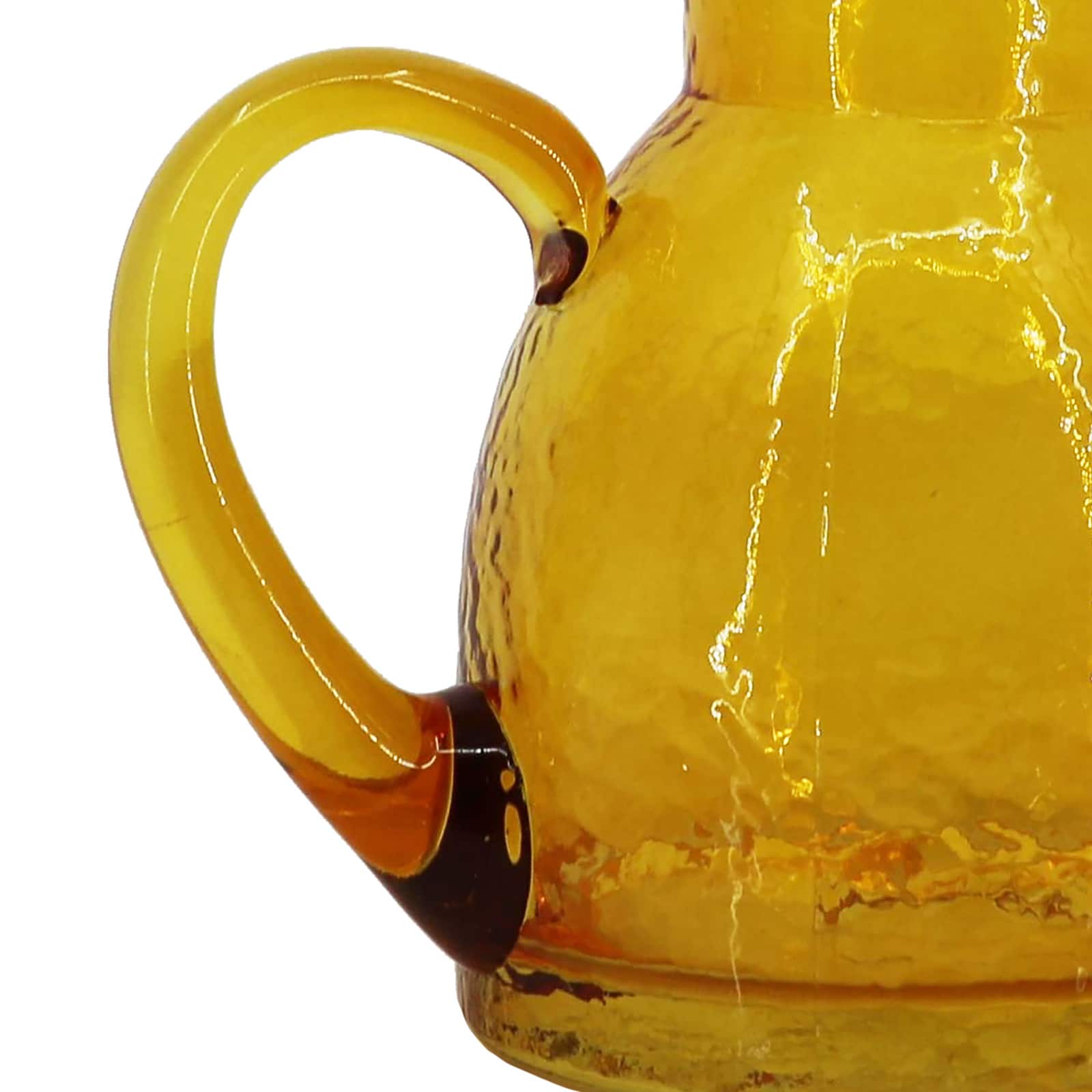 5.25&#x22; Yellow Glass Jug Vase by Ashland&#xAE;