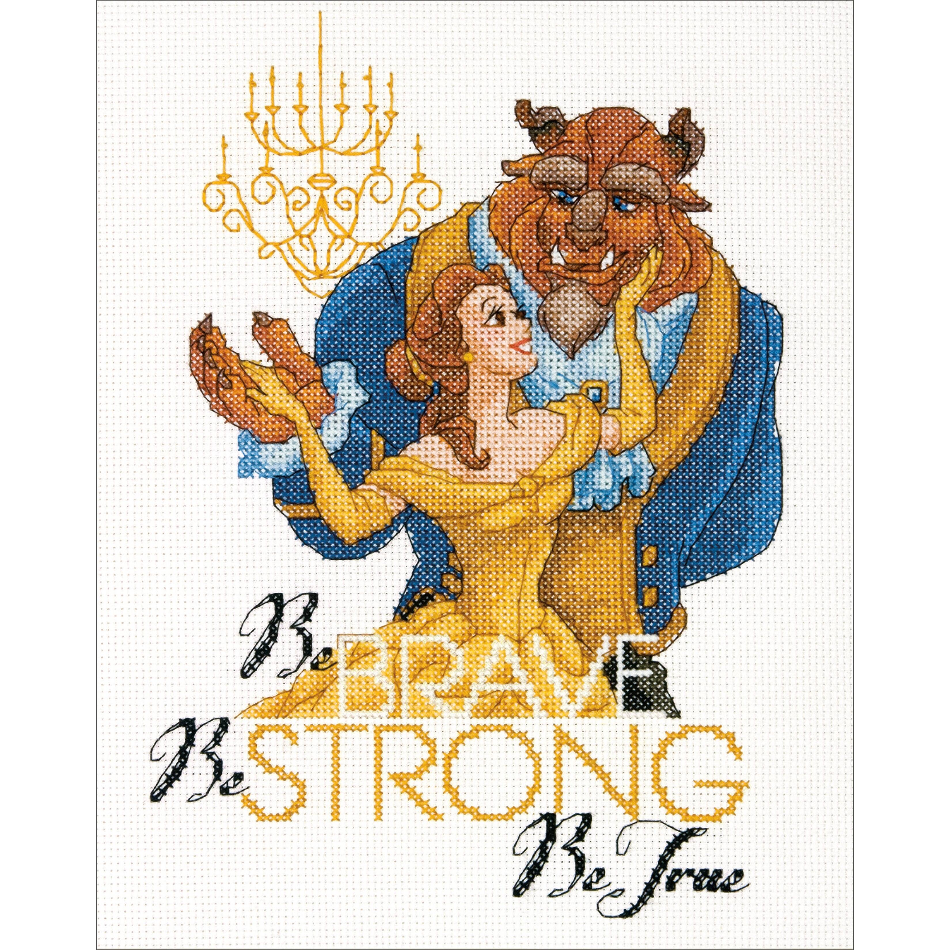 Dimensions® Be Brave Disney Counted Cross Stitch Kit