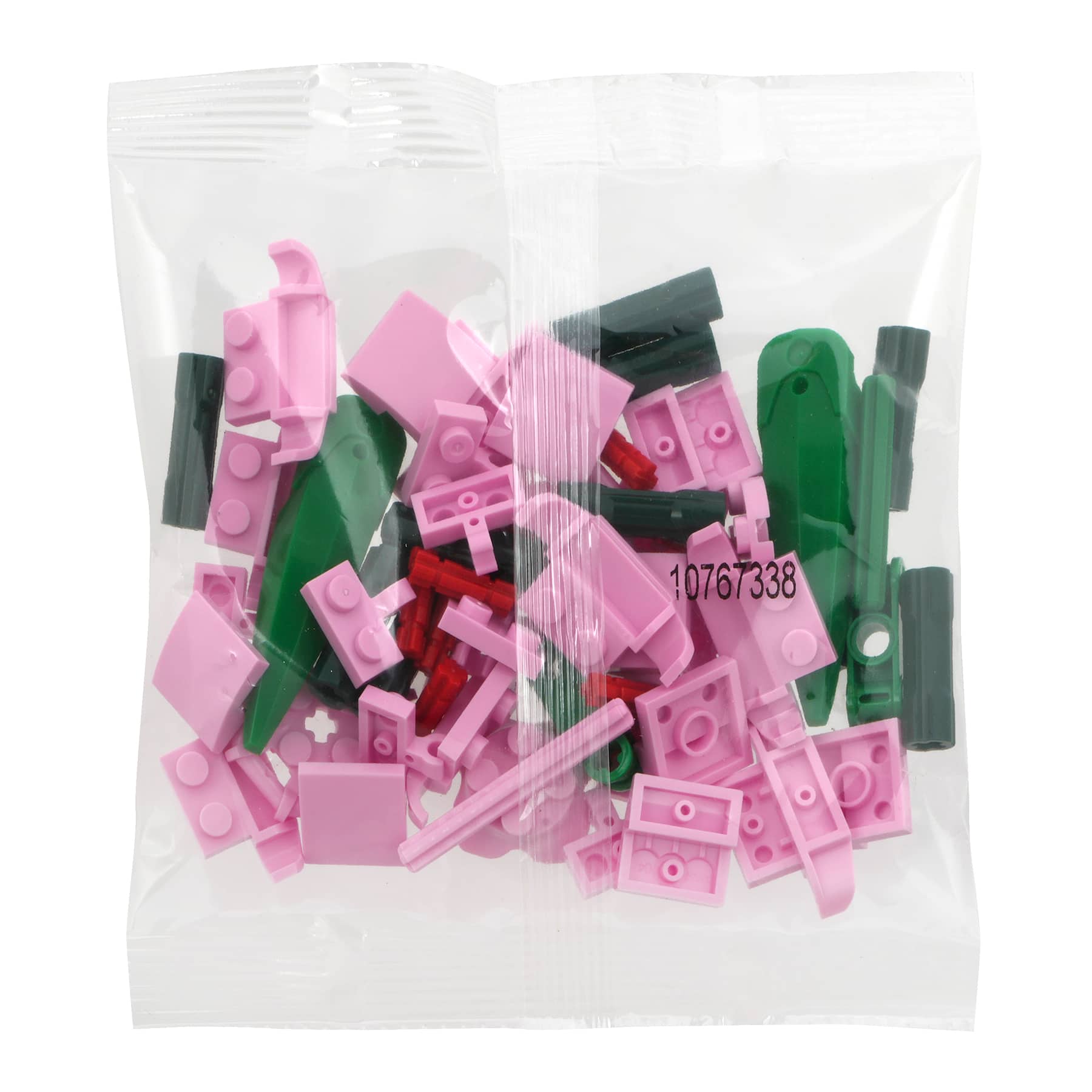 Pink Rose Floral Brick Art Kit by Make Market&#xAE;