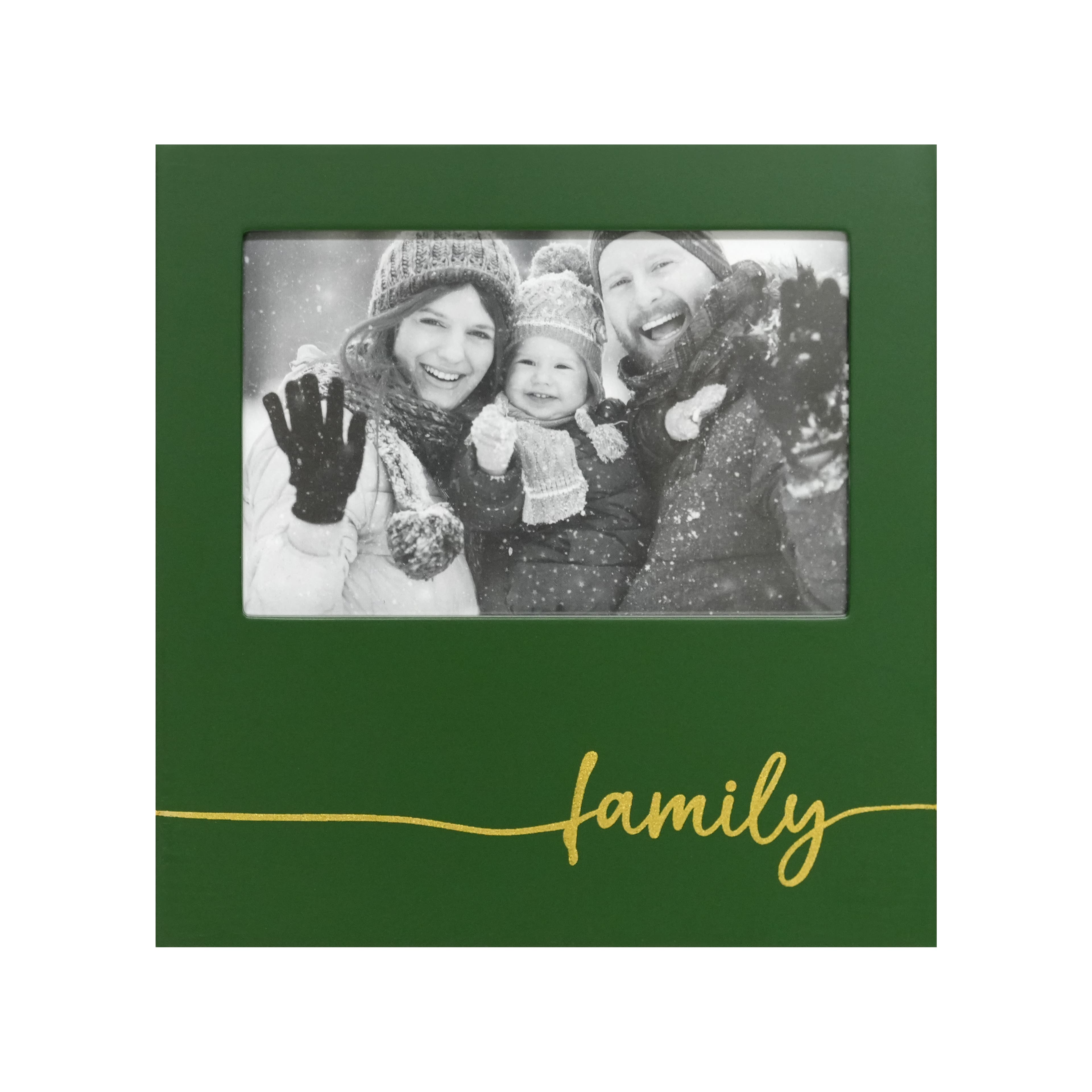 4&#x22; x 6&#x22; Green Family Frame by Studio D&#xE9;cor&#xAE;