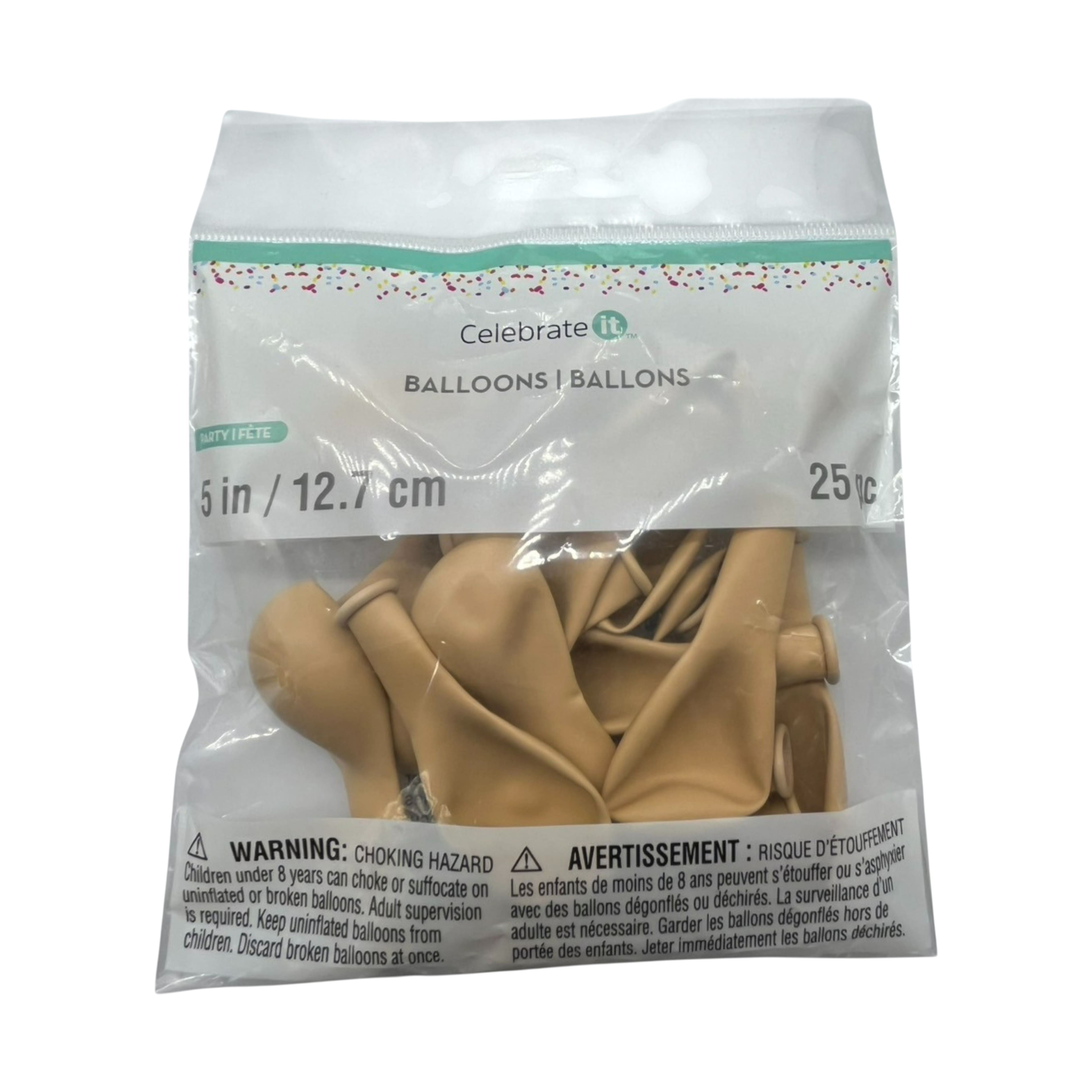 5" Solid Latex Balloons, 25ct. by Celebrate It™