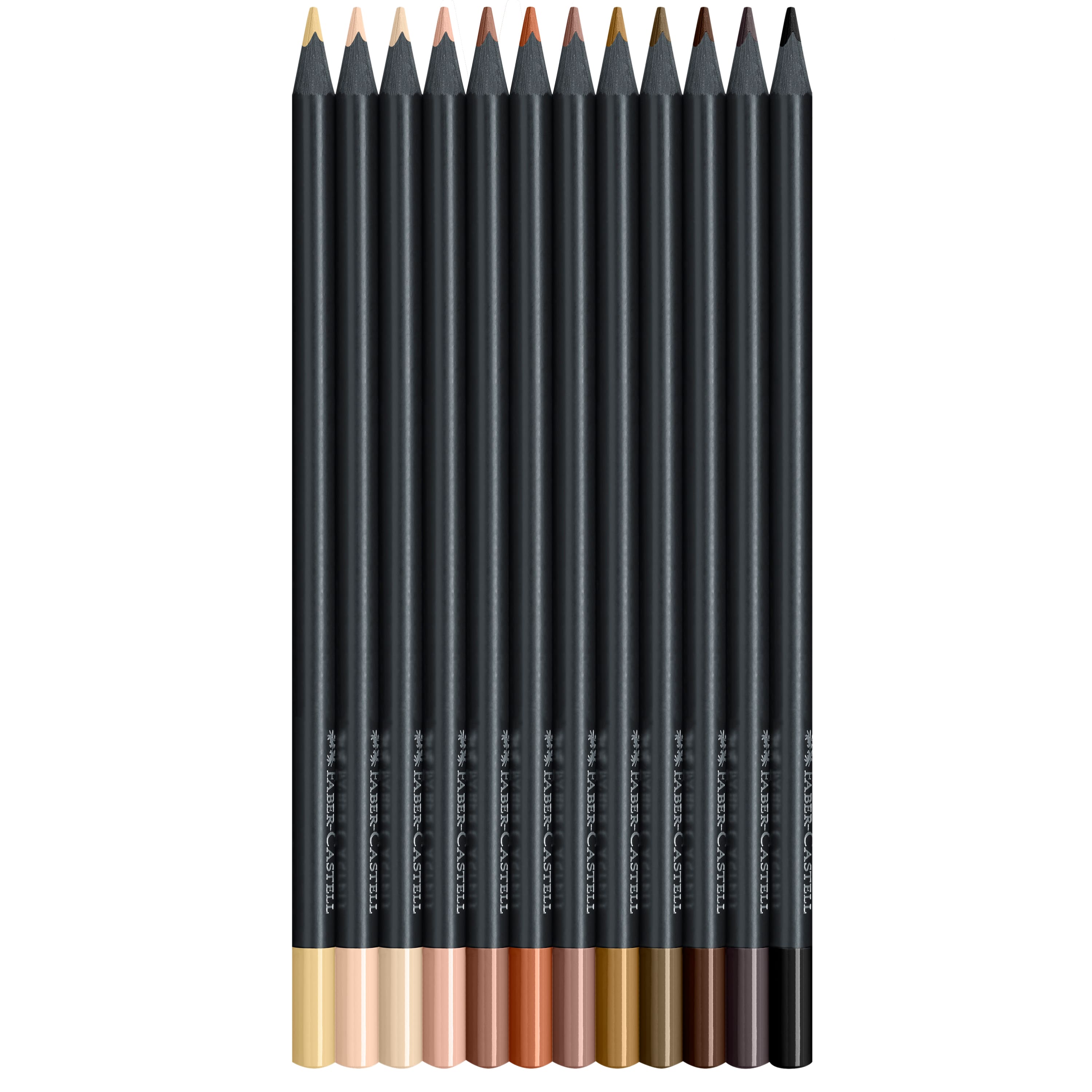Faber-Castell&#xAE; Black Edition Skin Tones Coloured Pencils