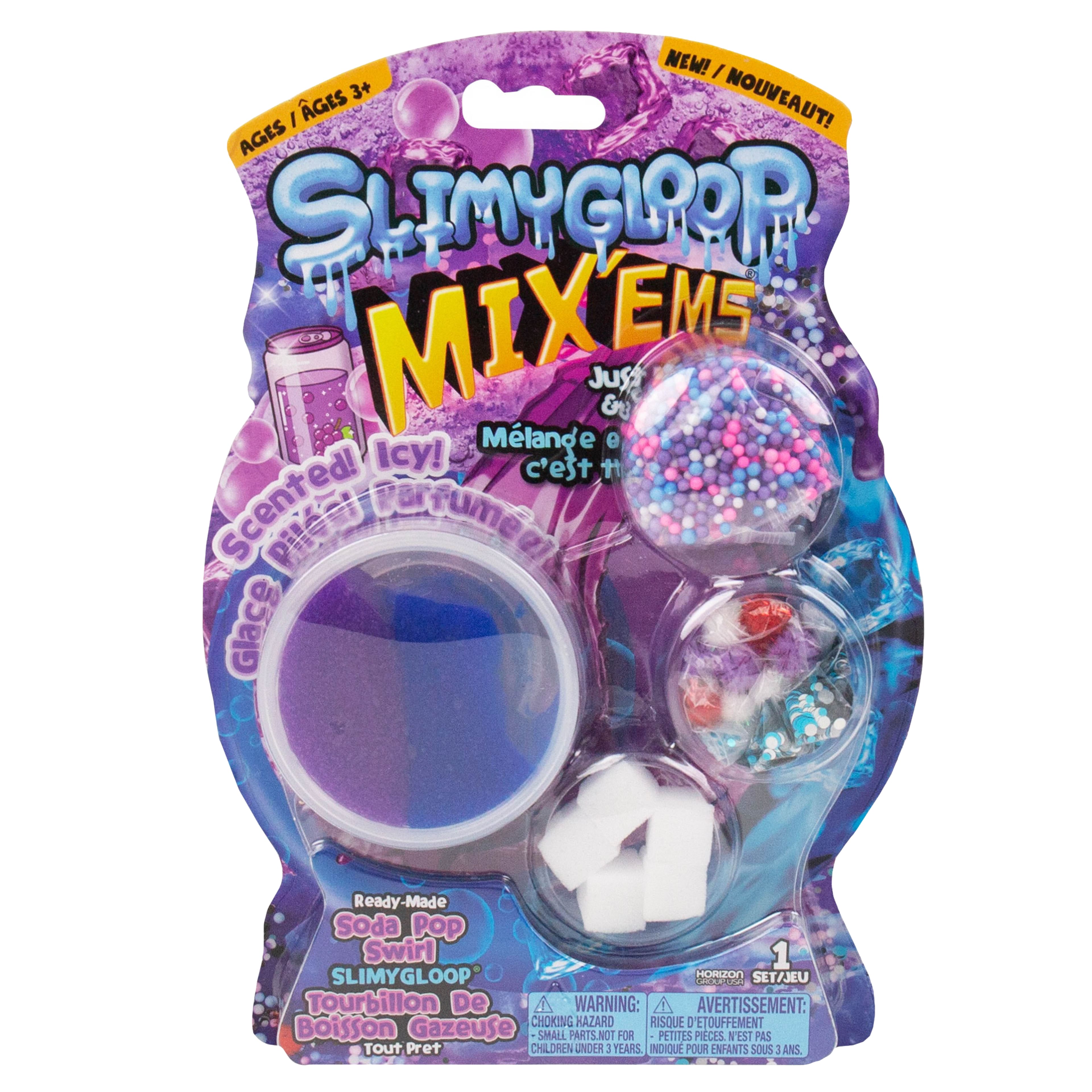 SlimyGloop&#xAE; Soda Pop Swirl Mix&#x27;ems&#x2122;