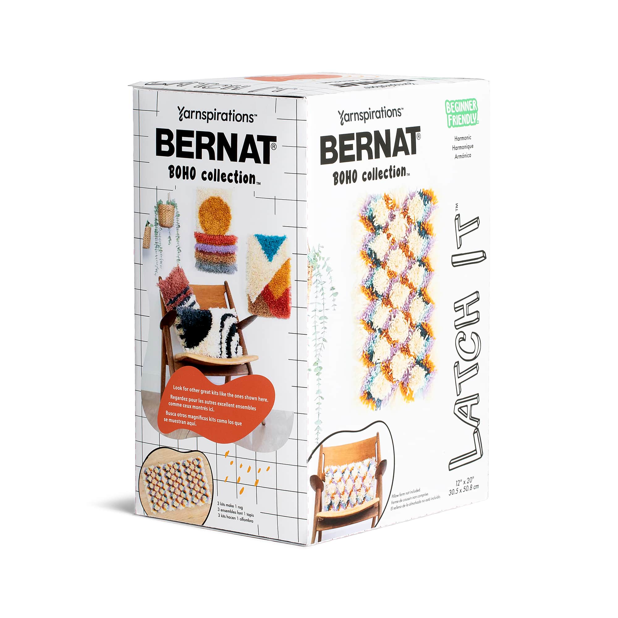 Bernat® Latch It™ Harmonic Boho Yarn Kit