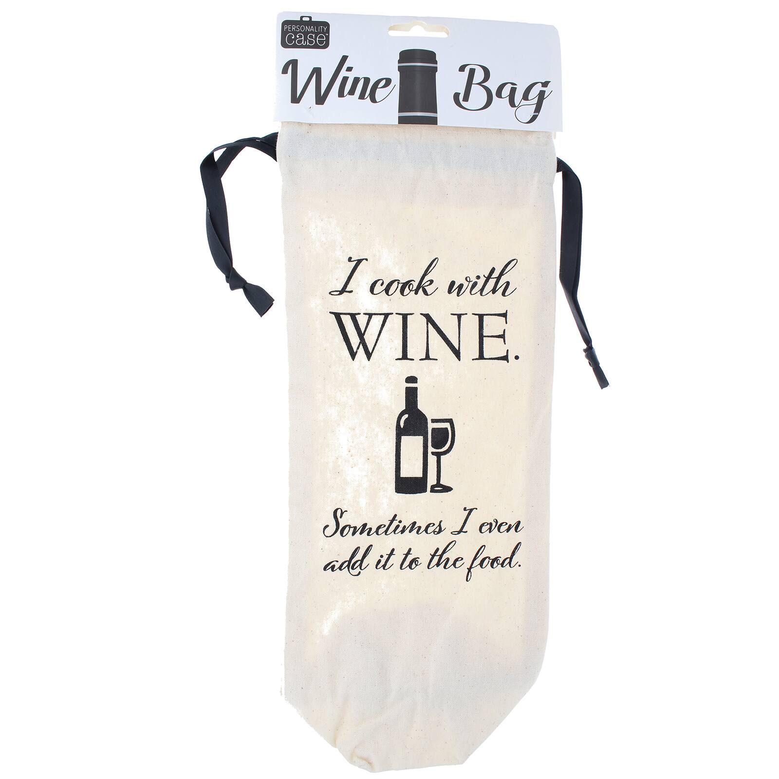 Personality Case&#x2122; Cooking Canvas Wine Bag