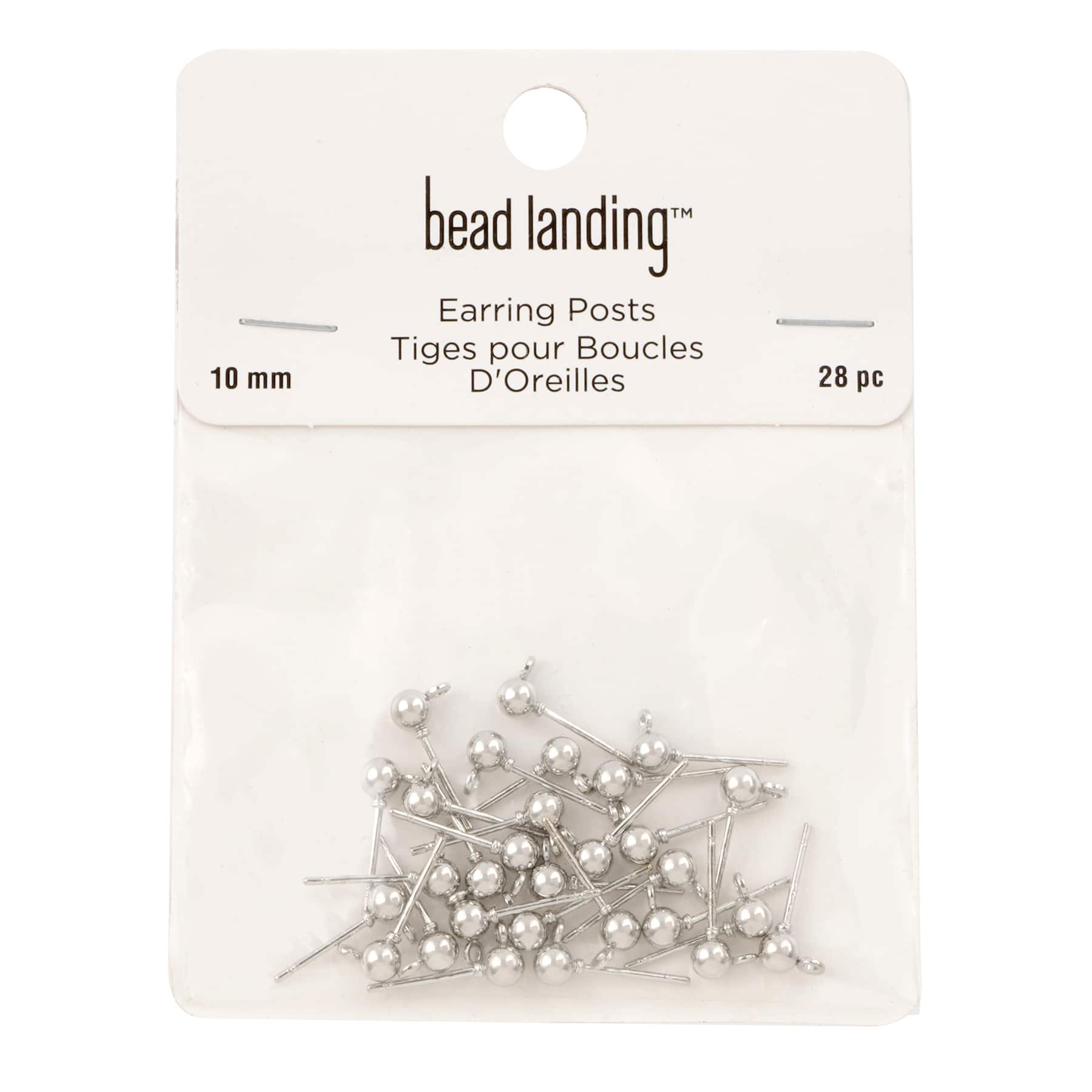 12 Packs: 28 ct. (336 total) Earring Posts by Bead Landing&#x2122;