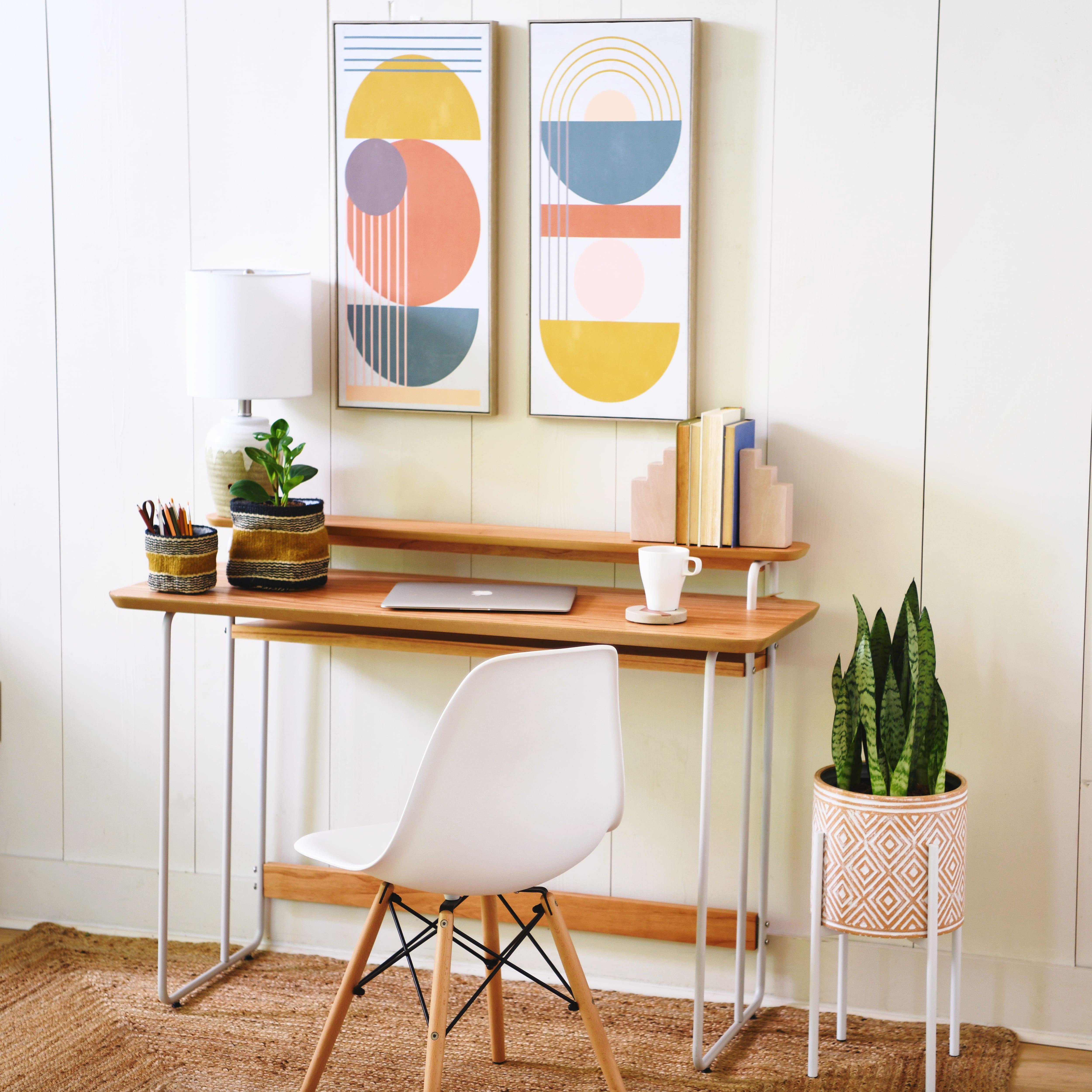 Hello Honey® Framed Modern Abstract Canvas