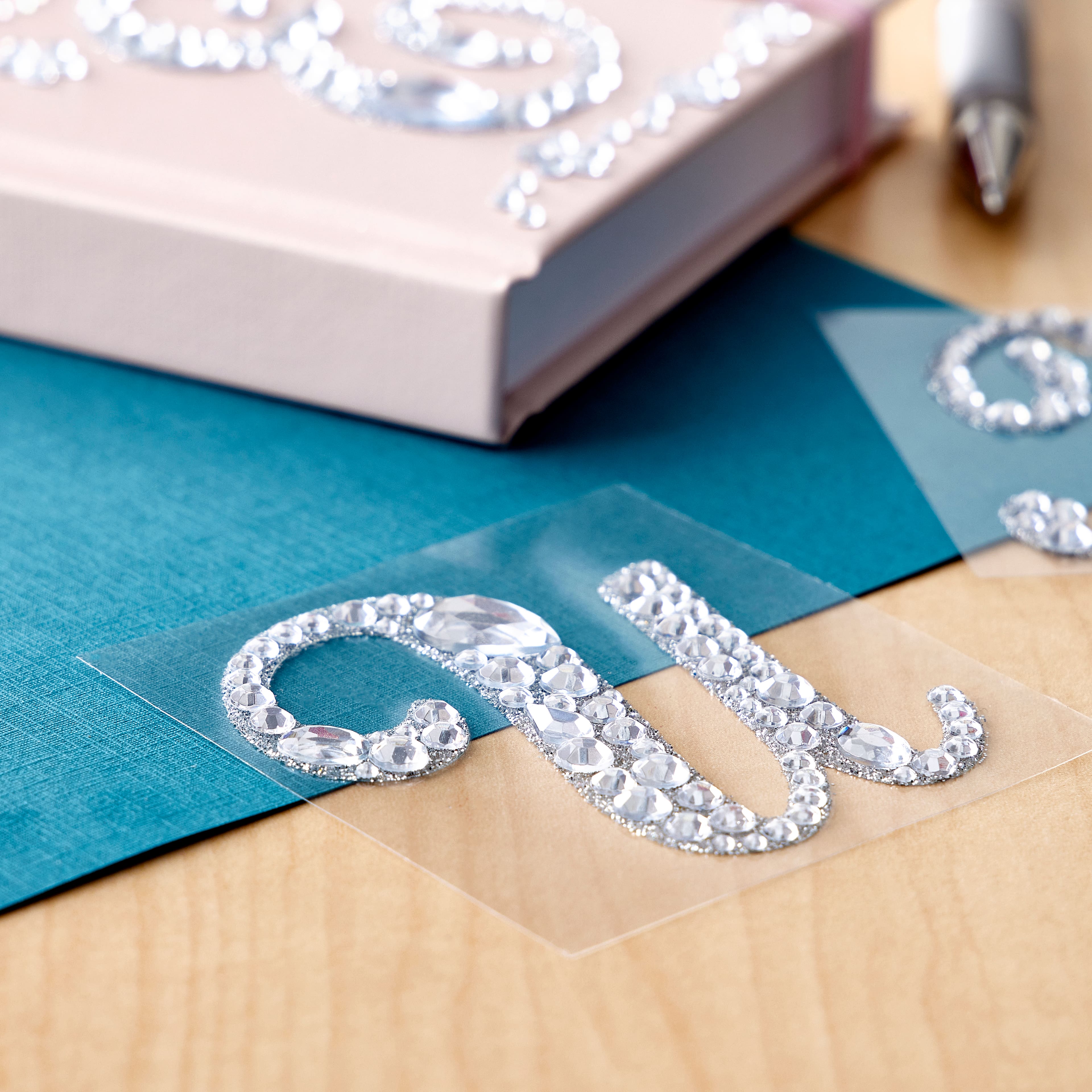 12 Pack: Bling Alphabet Letter Sticker by Recollections™