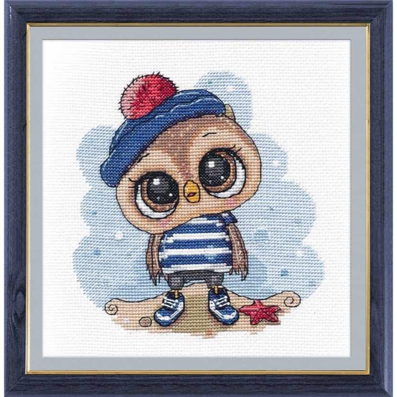 Oven Owl Sailor Cross Stitch Kit