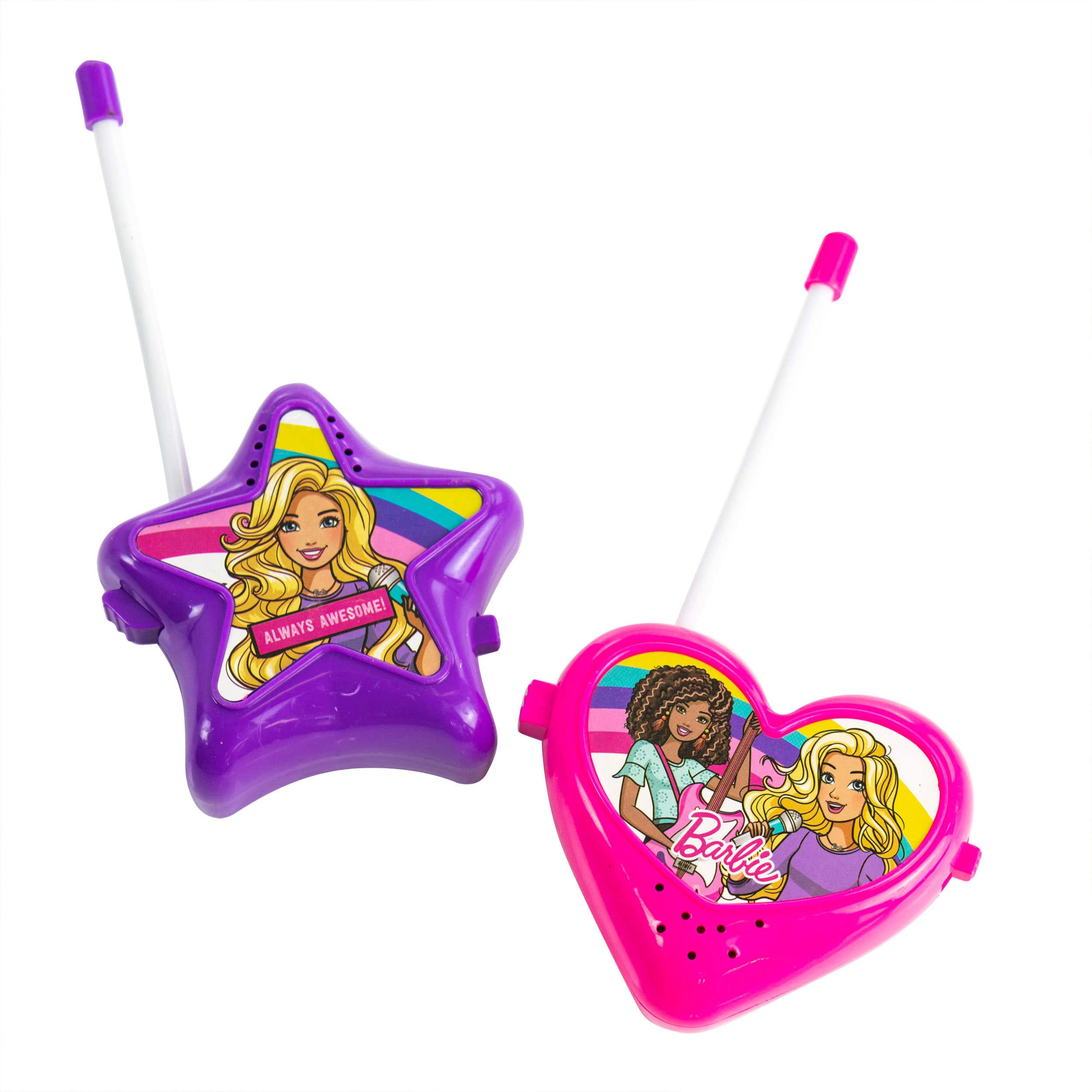 Barbie&#xAE; Pink &#x26; Purple Walkie Talkie Set