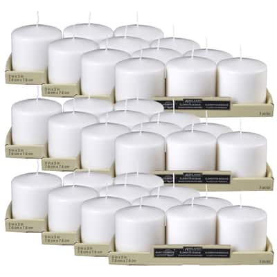 Deluxe Homeart candela led Lys Gul Bloklys 7,5 x 15 cm