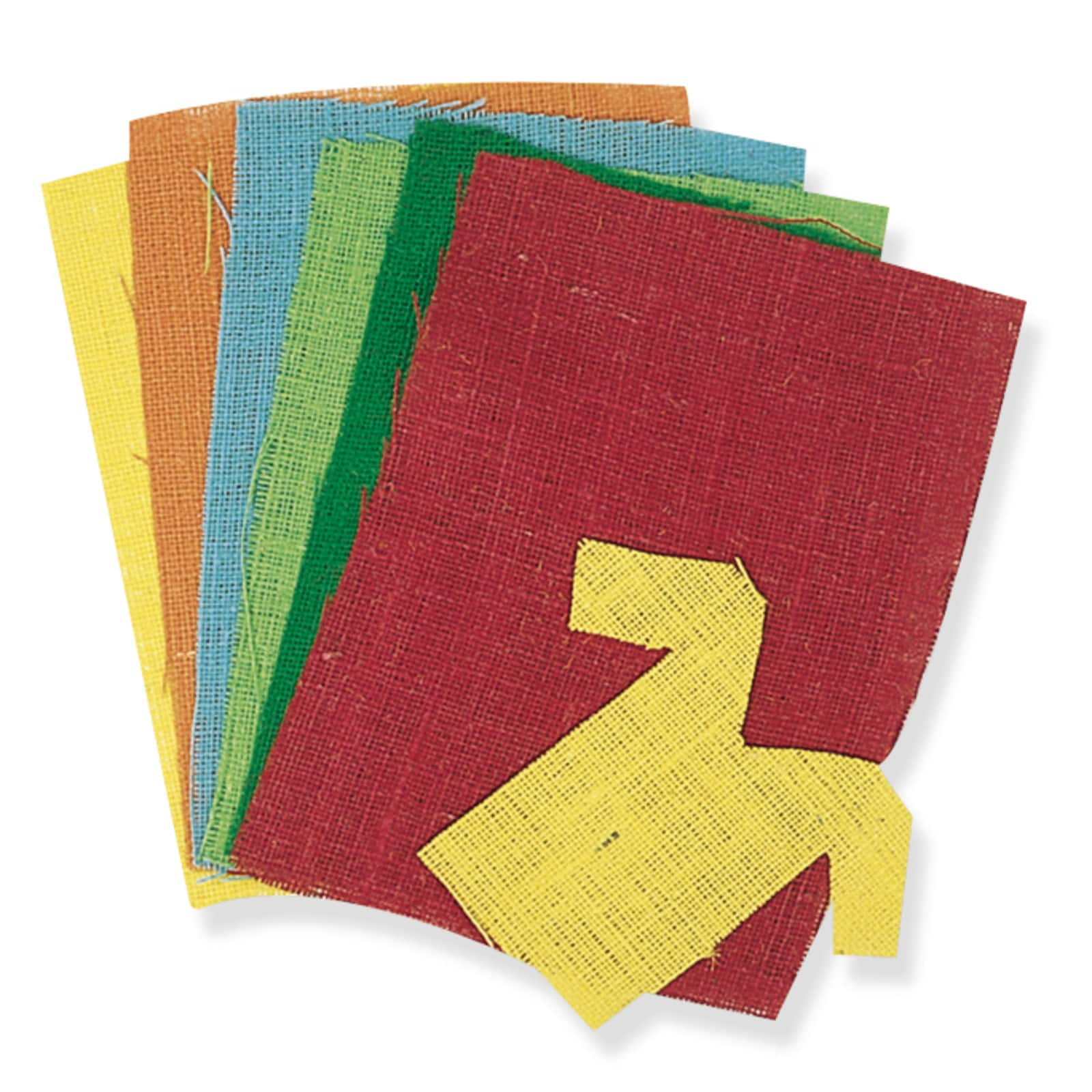 Pacon Colorful Burlap Sheets 9