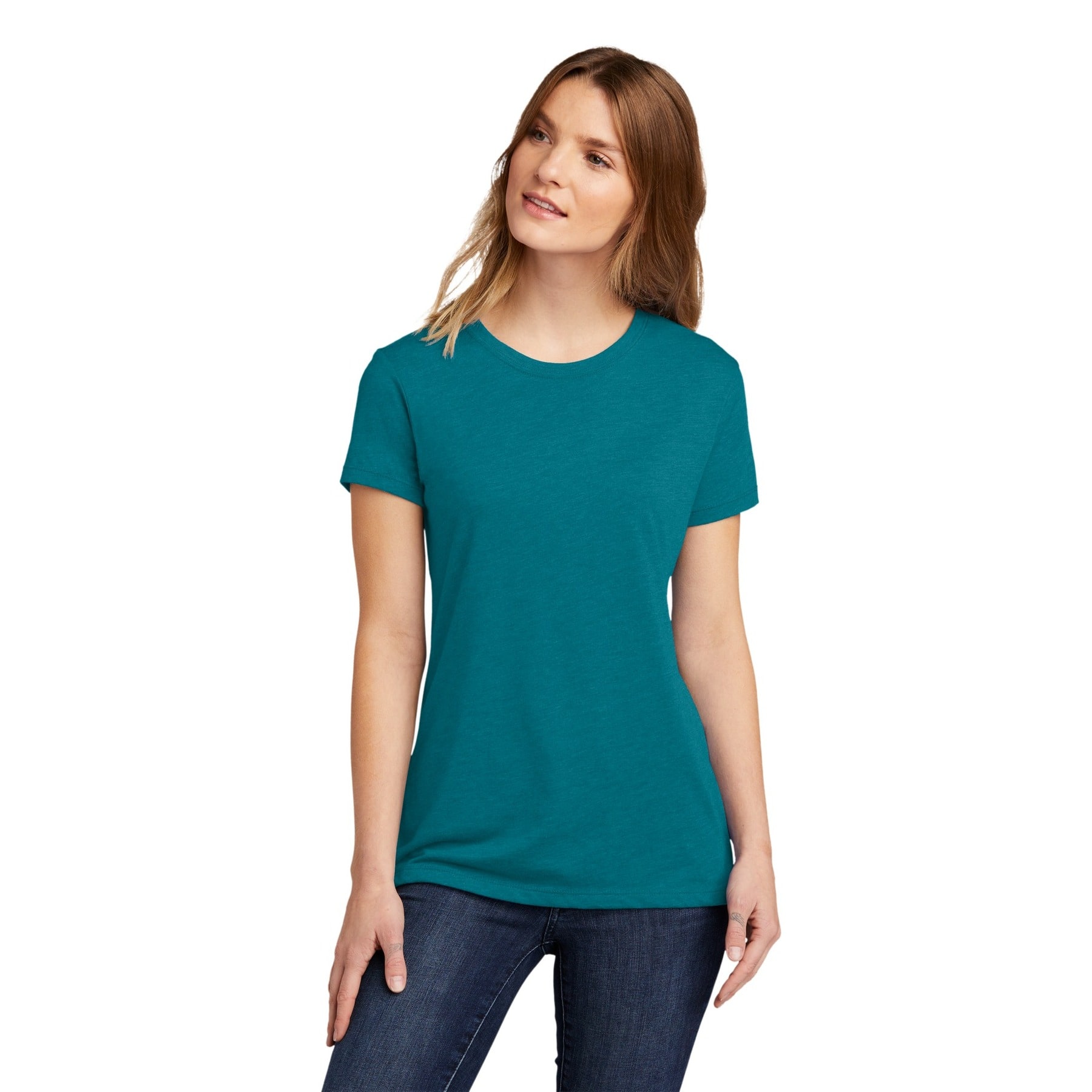 Next Level Colors Crew Neck Women&#x27;s CVC T-Shirt
