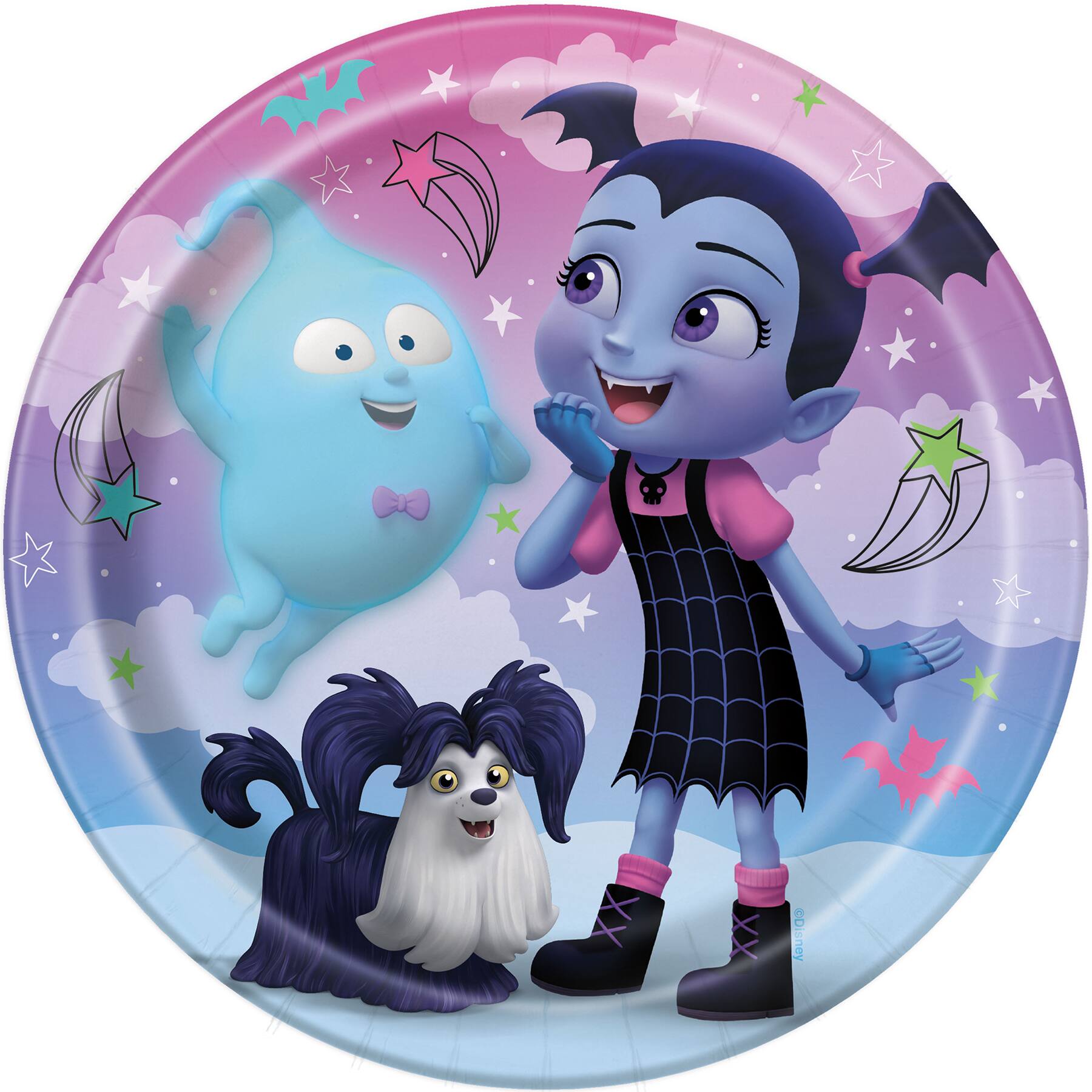 Vampirina Birthday Cake Plates Vampirina Party Supplies