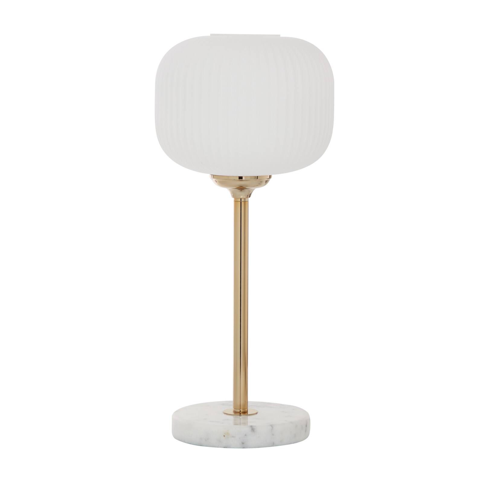 CosmoLiving by Cosmopolitan 23" White Metal Modern Table Lamp
