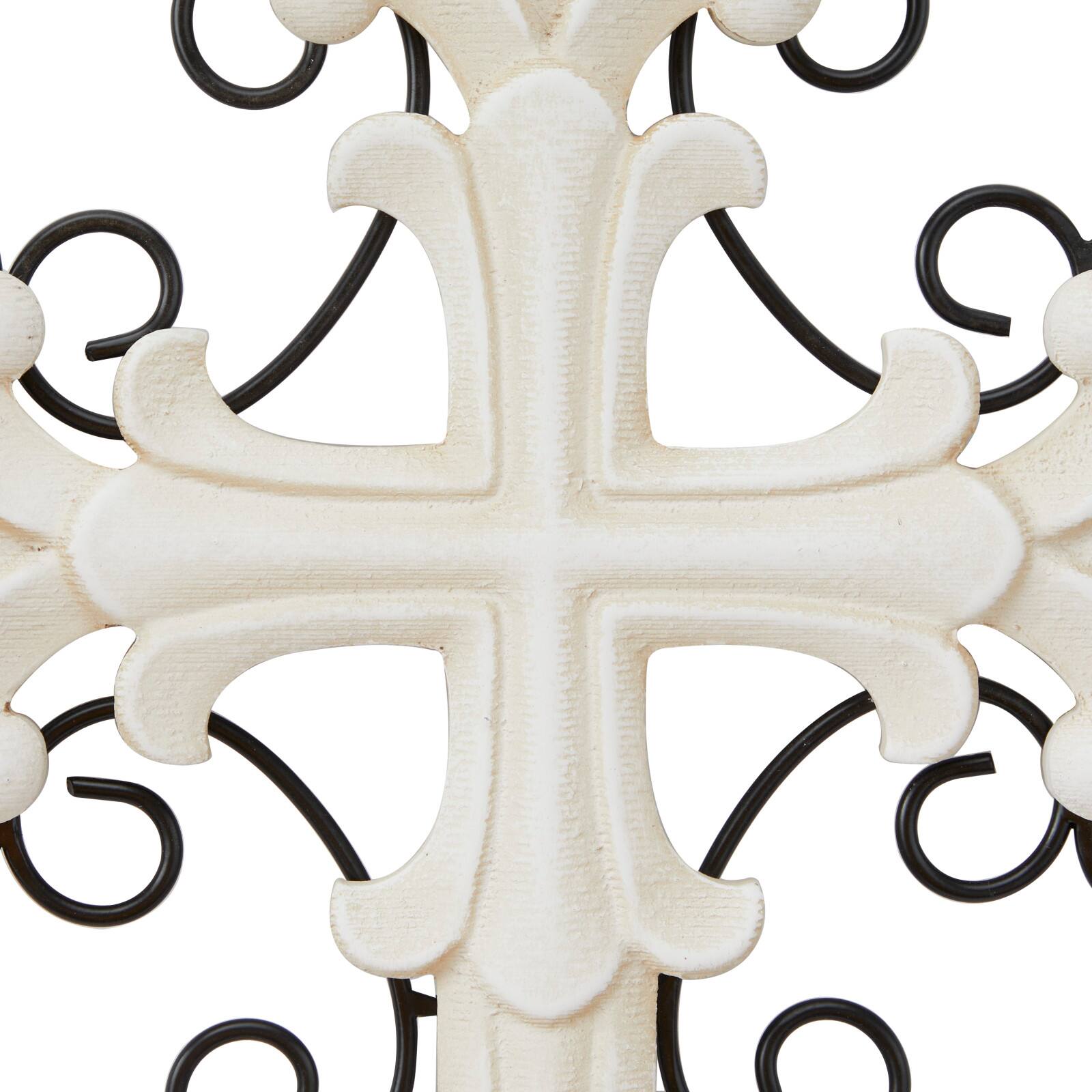 White Traditional Crosses, 18" x 1" x 24"