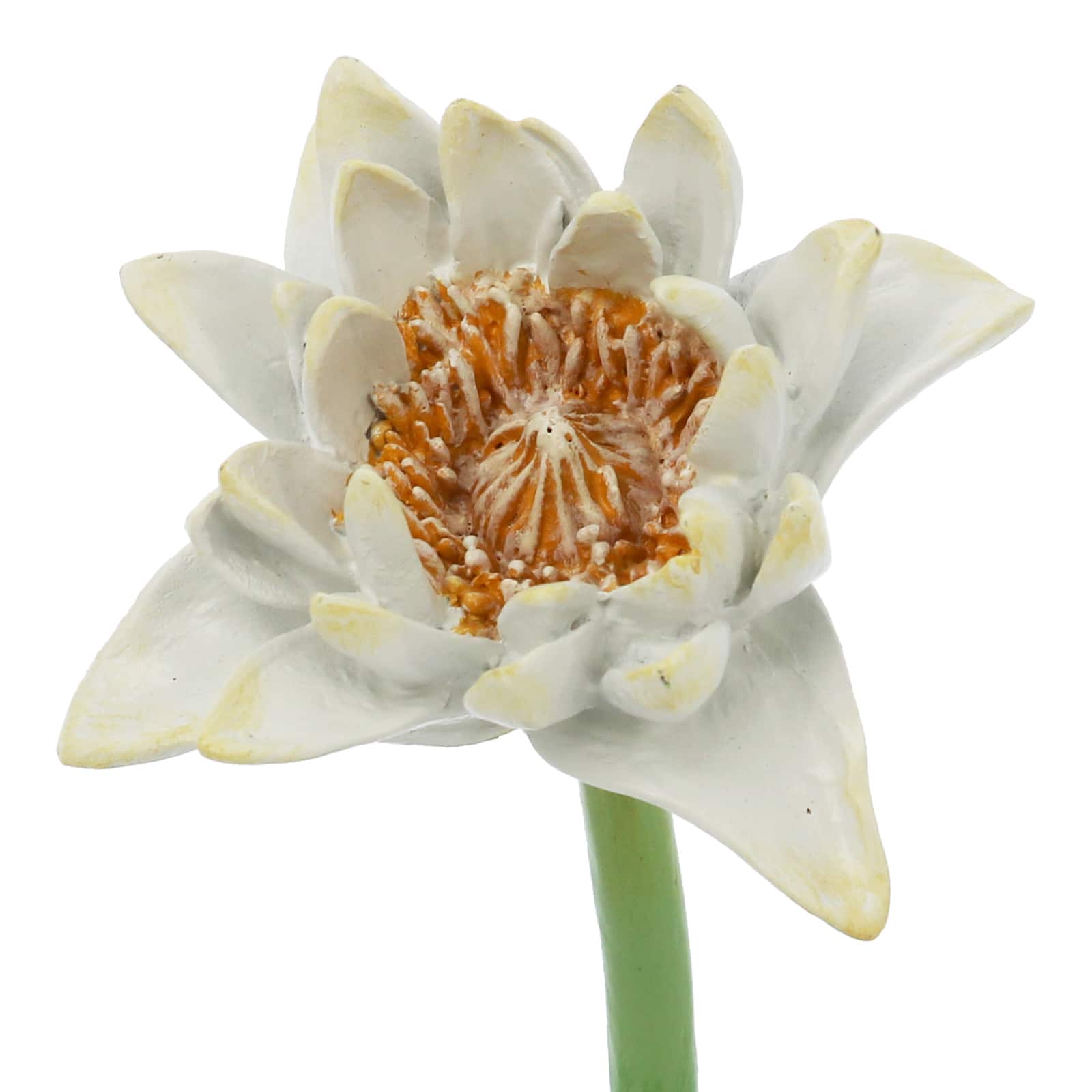 9.75&#x22; White Lotus Flower Tabletop Accent by Ashland&#xAE;