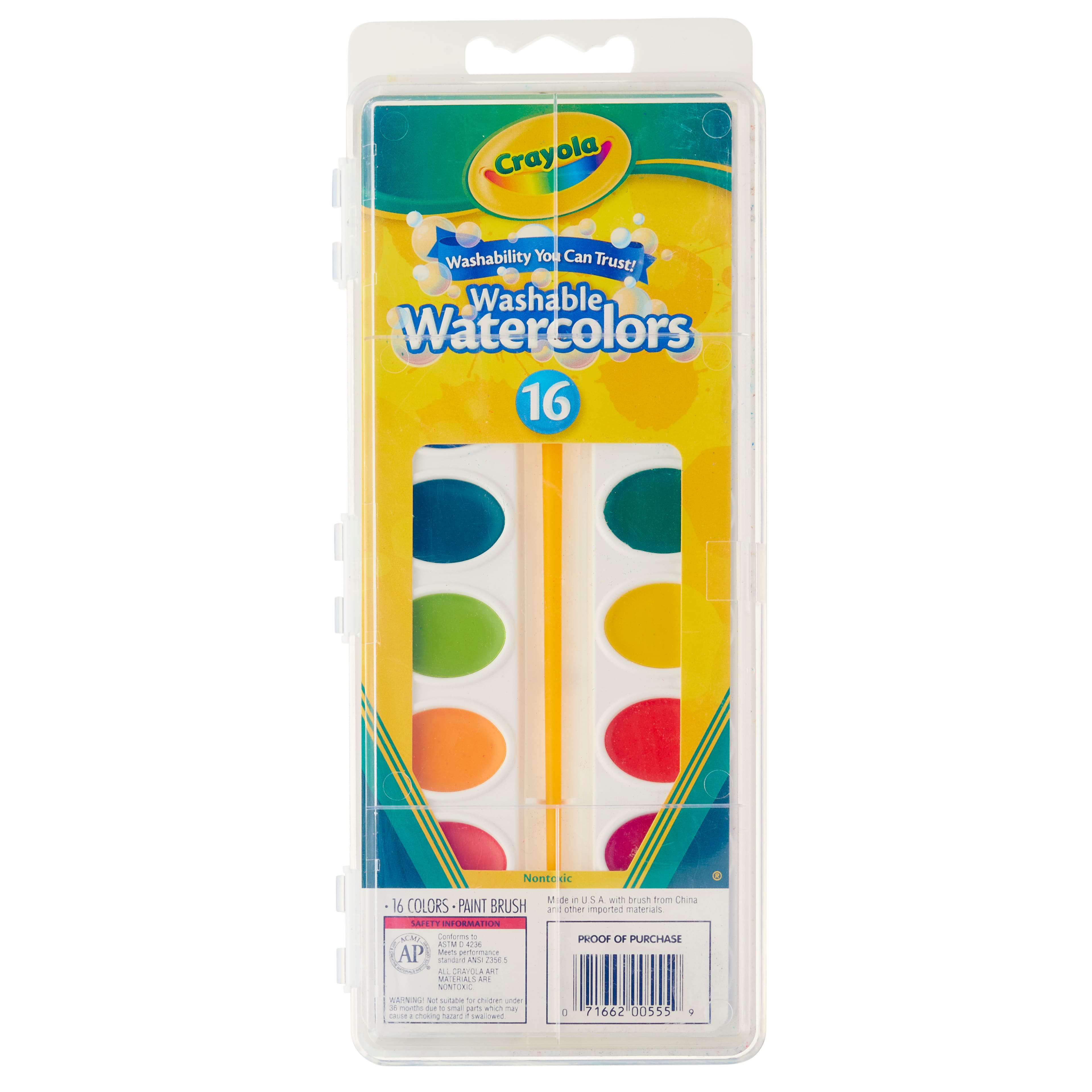12 Pack: Crayola® Watercolors Pan Set