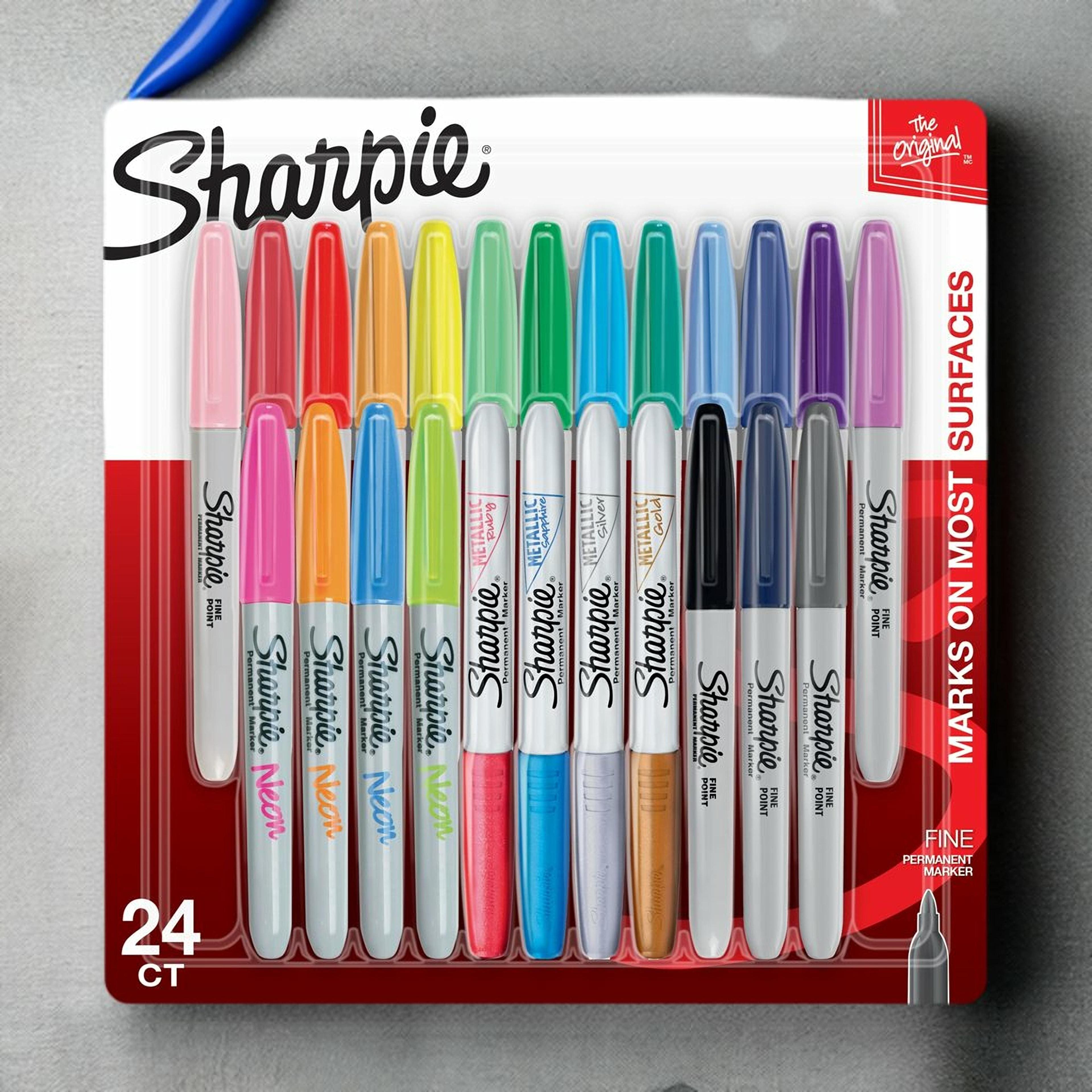 Sharpie&#xAE; Mixed Style Fine Tip Permanent Marker Set