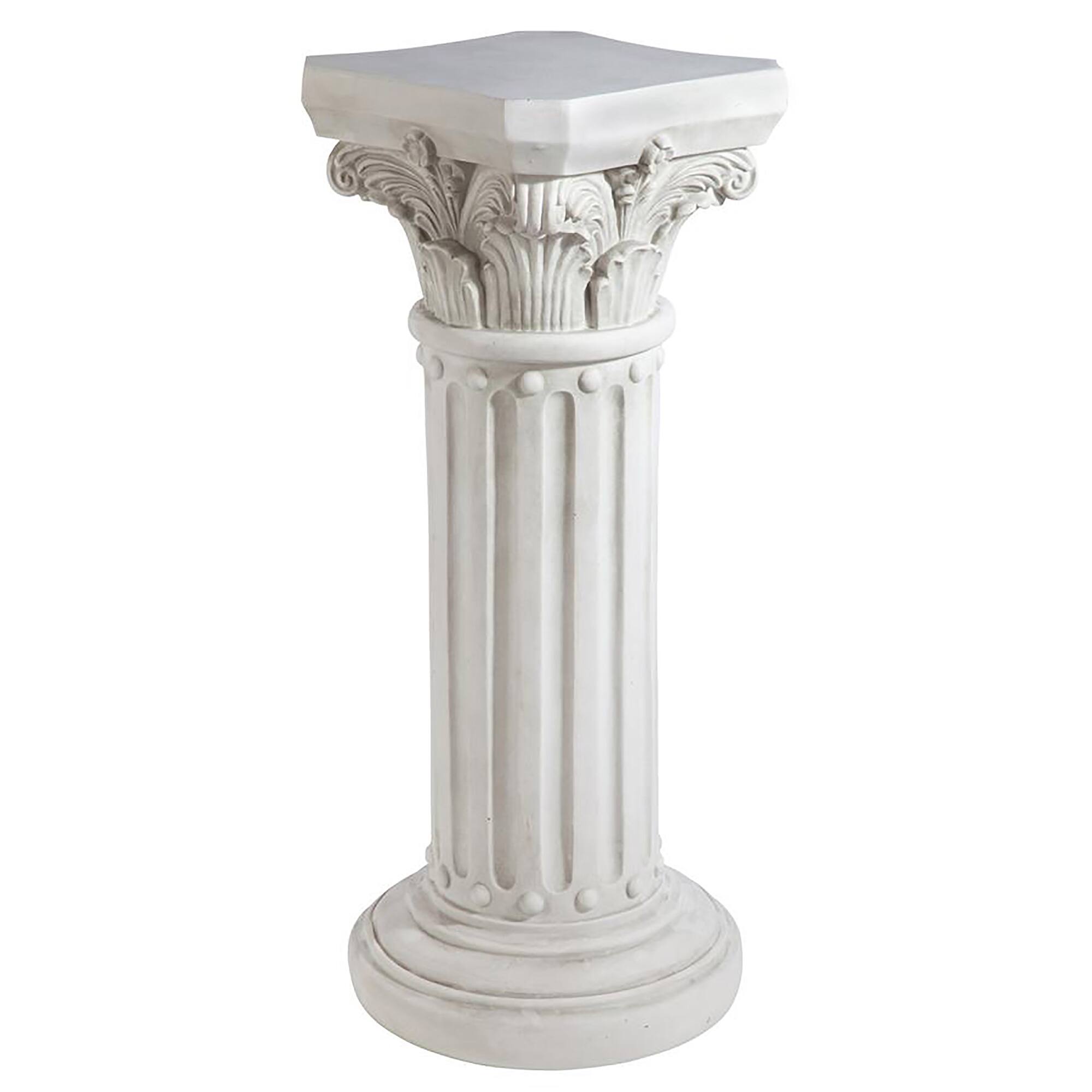 Design Toscano 33.5&#x22; The Athena Corinthian Pedestal