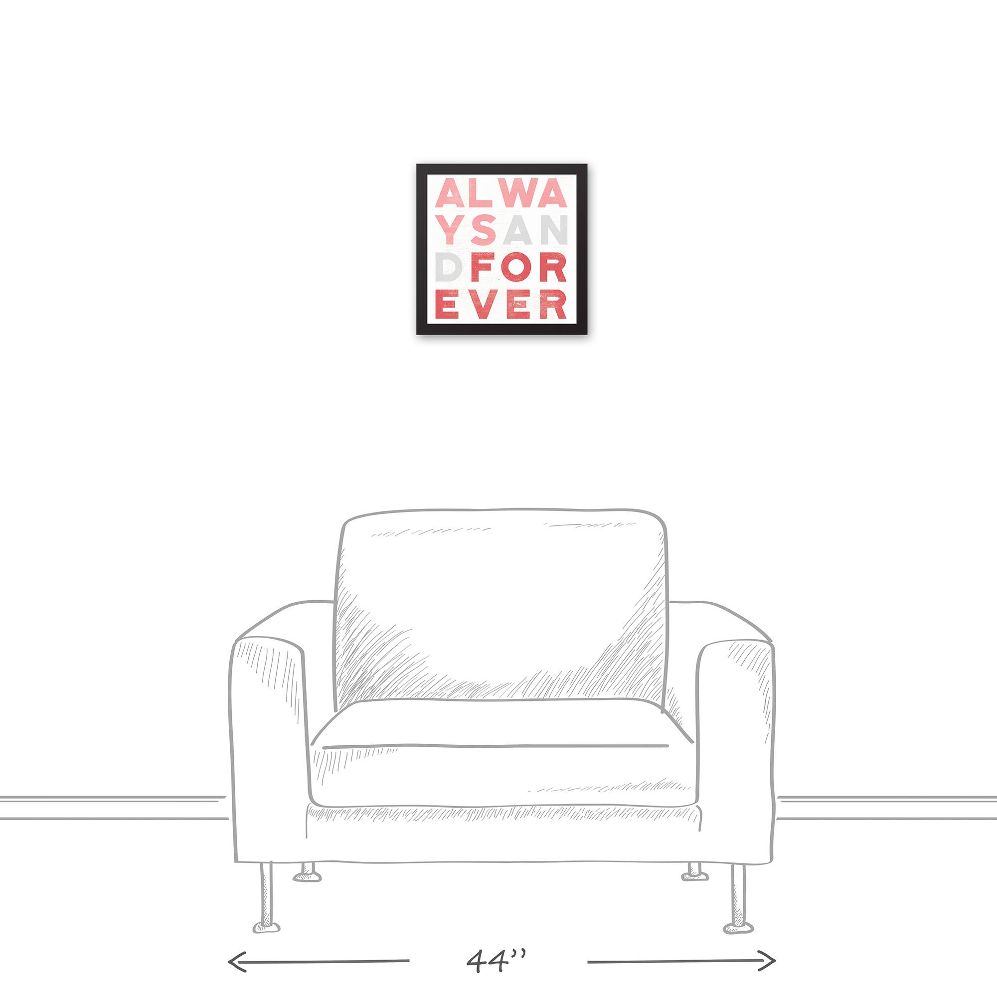 Always &#x26; Forever Framed Wall Art
