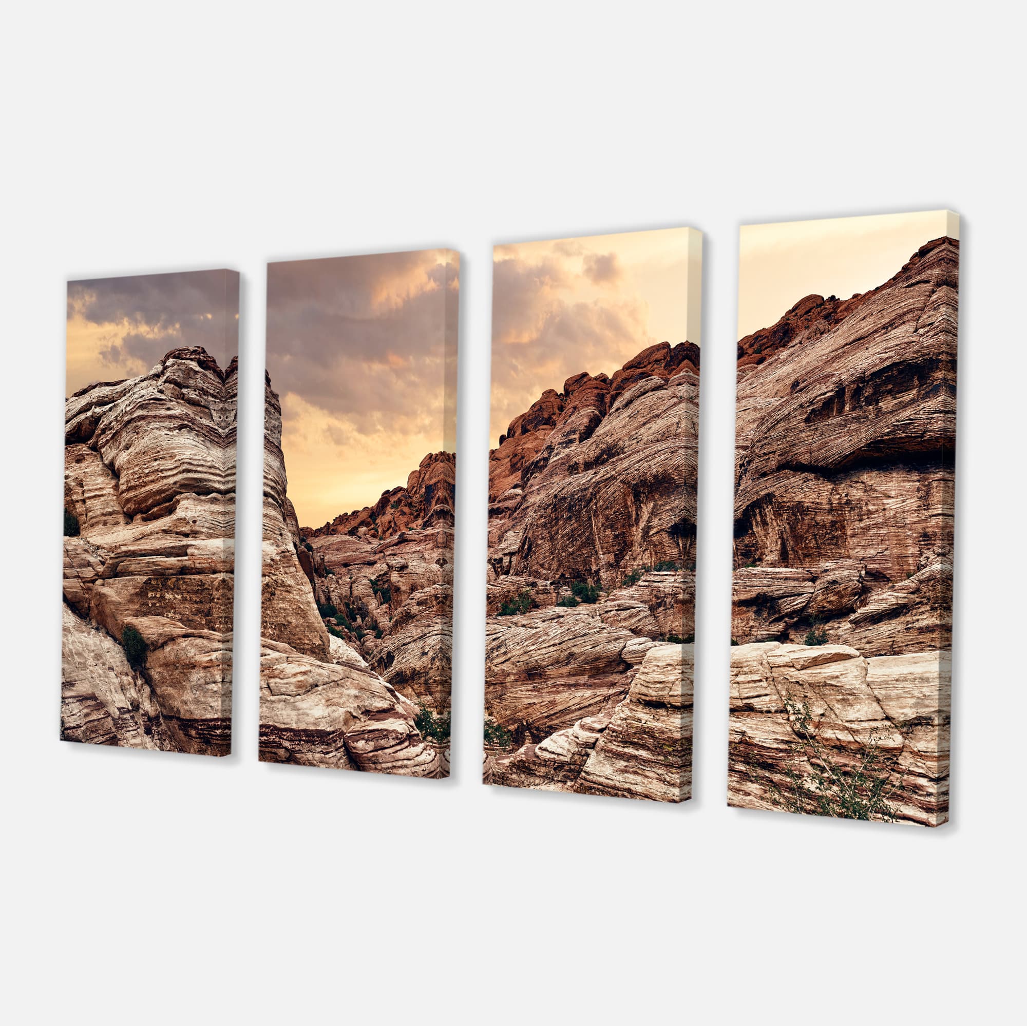 Designart - Scenic Red Rock Canyon in Nevada