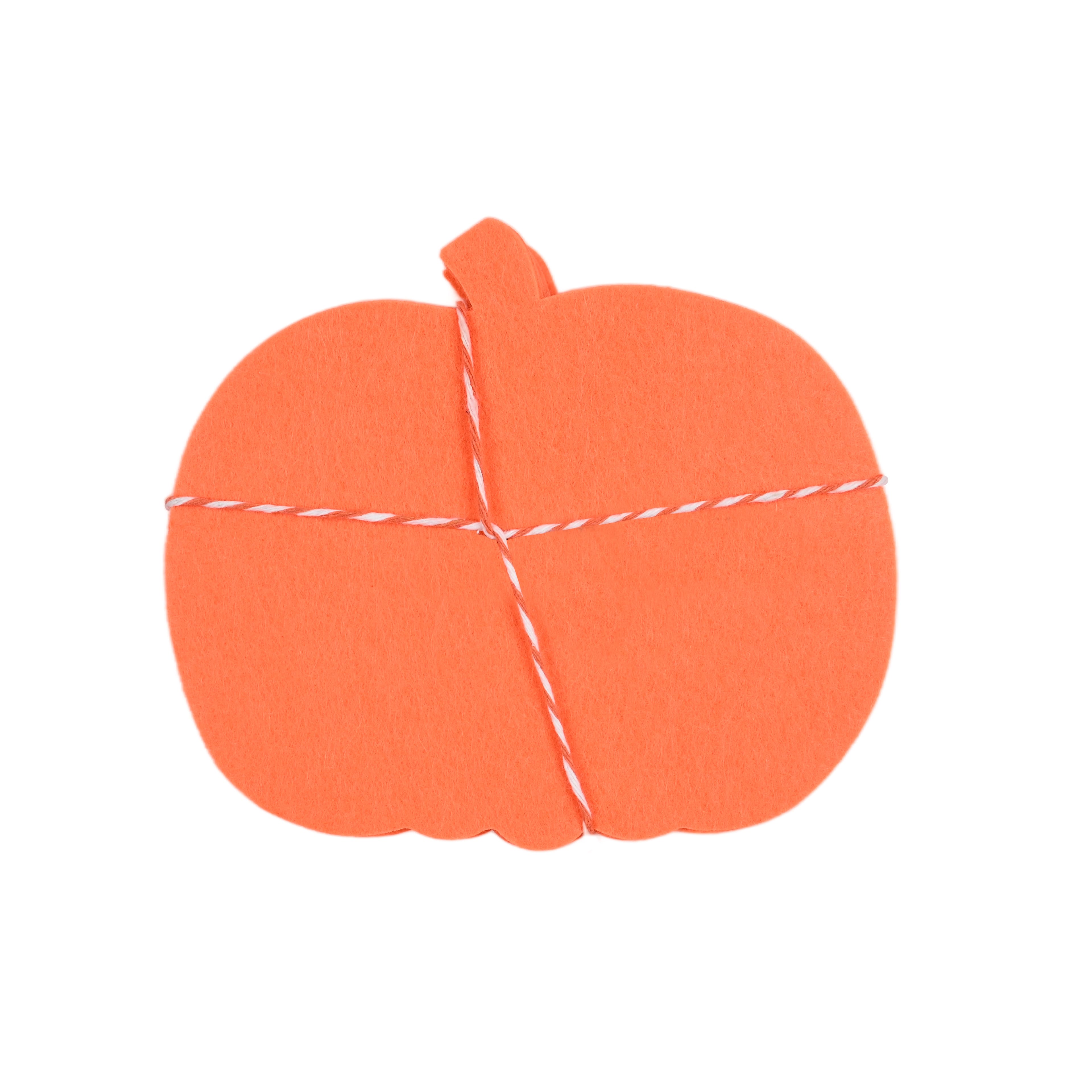 Orange Felt Pumpkin Shapes, 15ct. by Creatology&#x2122;