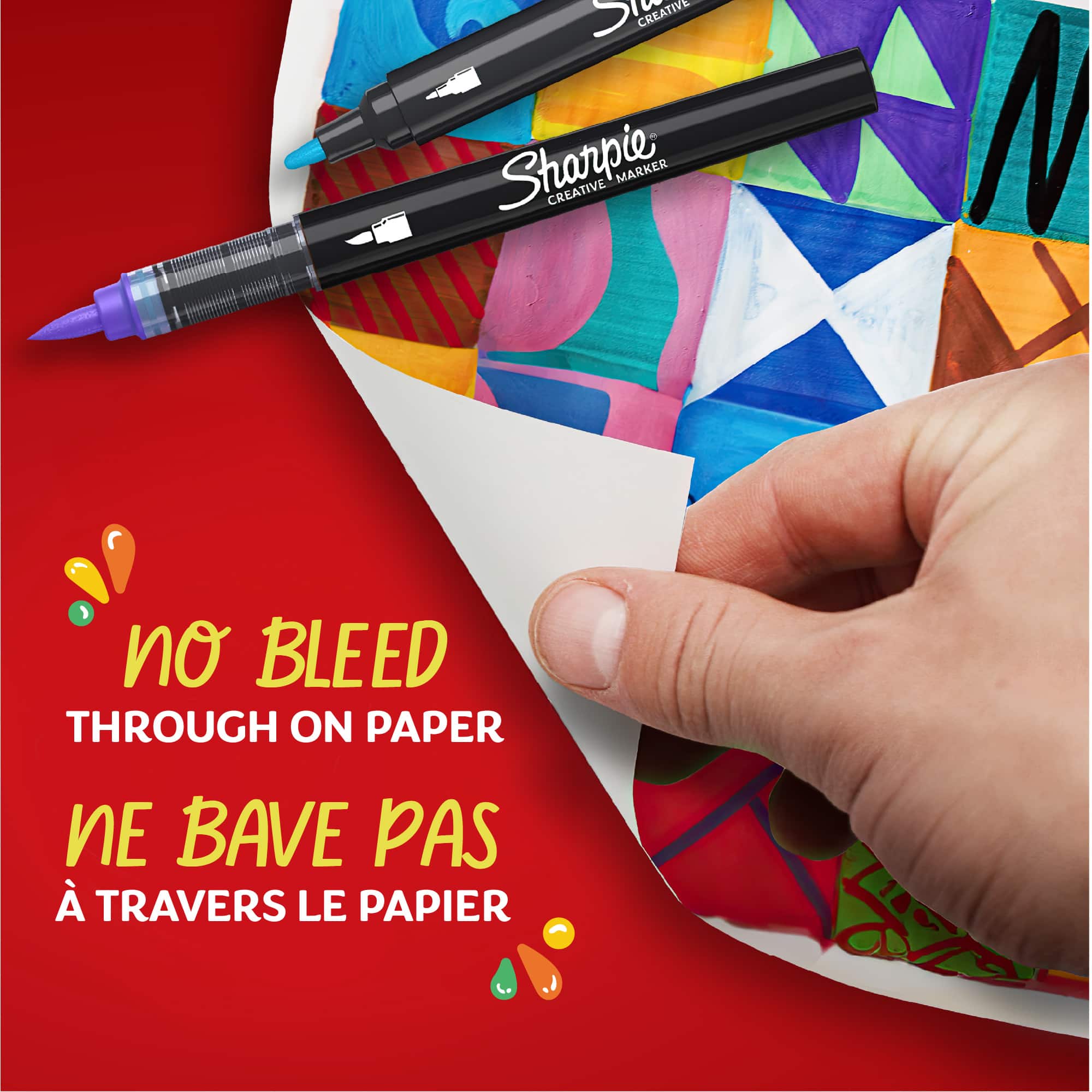 Sharpie® 12 Colour Brush Tip Creative Markers