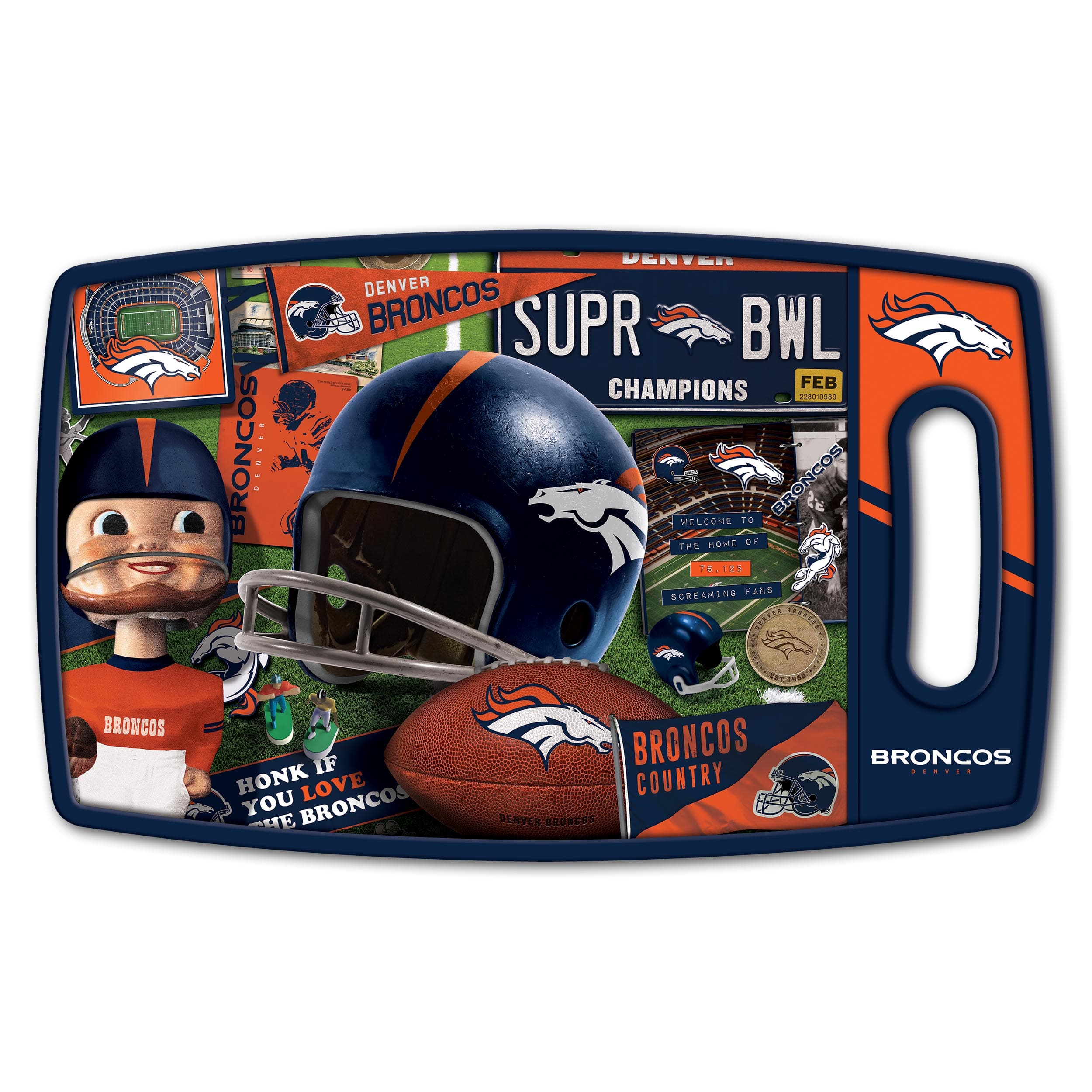 NFL Retro Series Cutting Board 