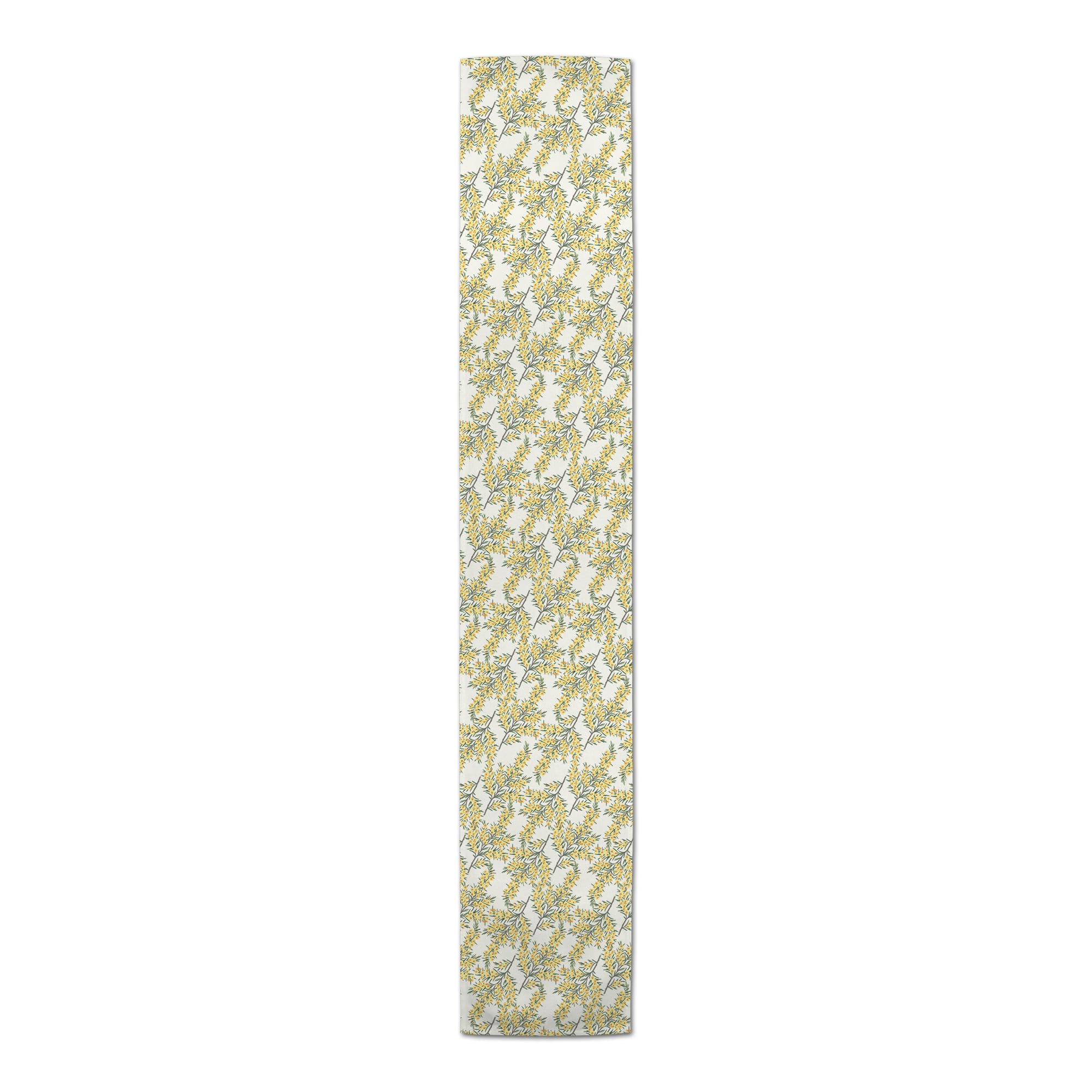 Yellow Vintage Botanicals Indoor/Outdoor Table Runner