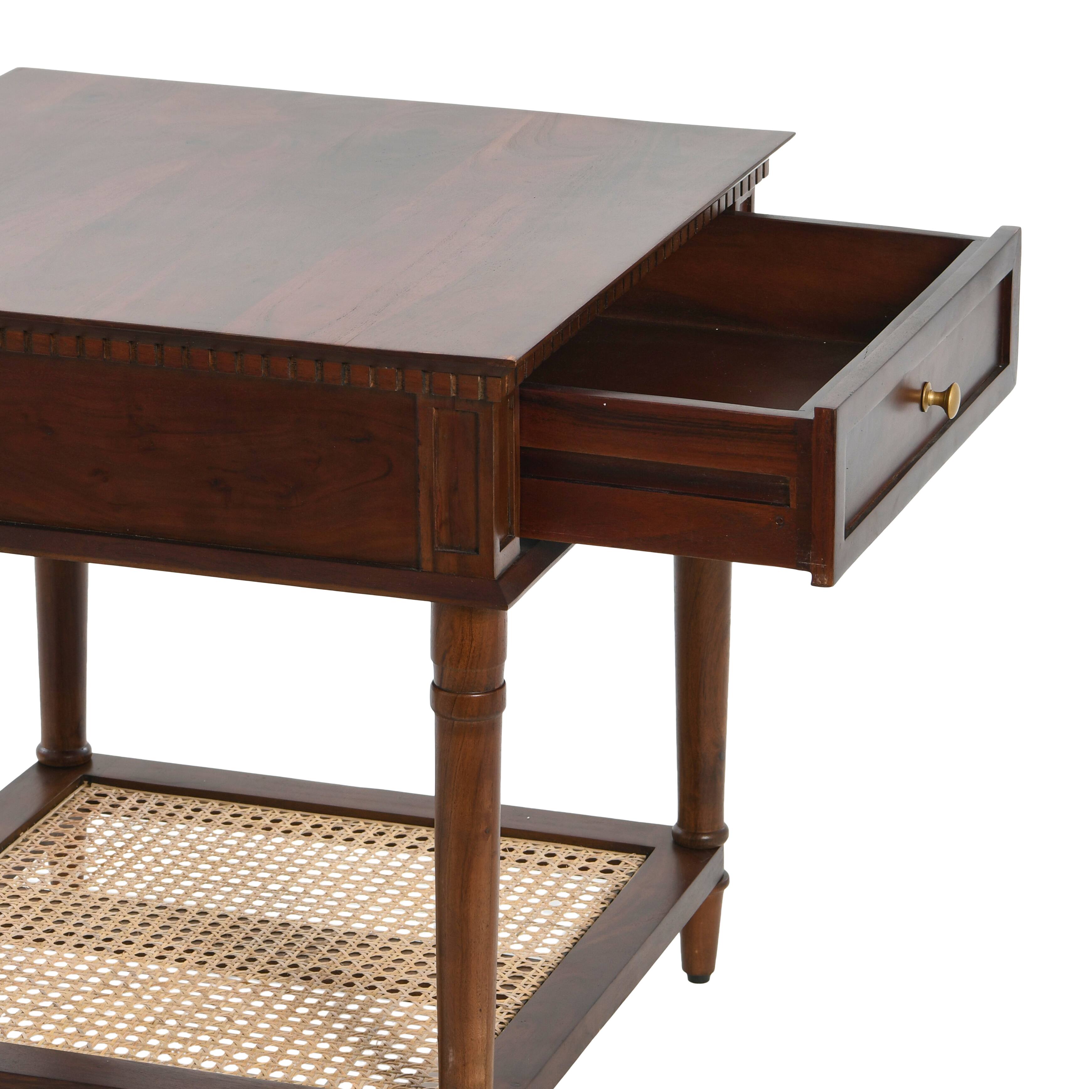 Hello Honey® 25" Maxwelton Solid Wood End Table with Drawer