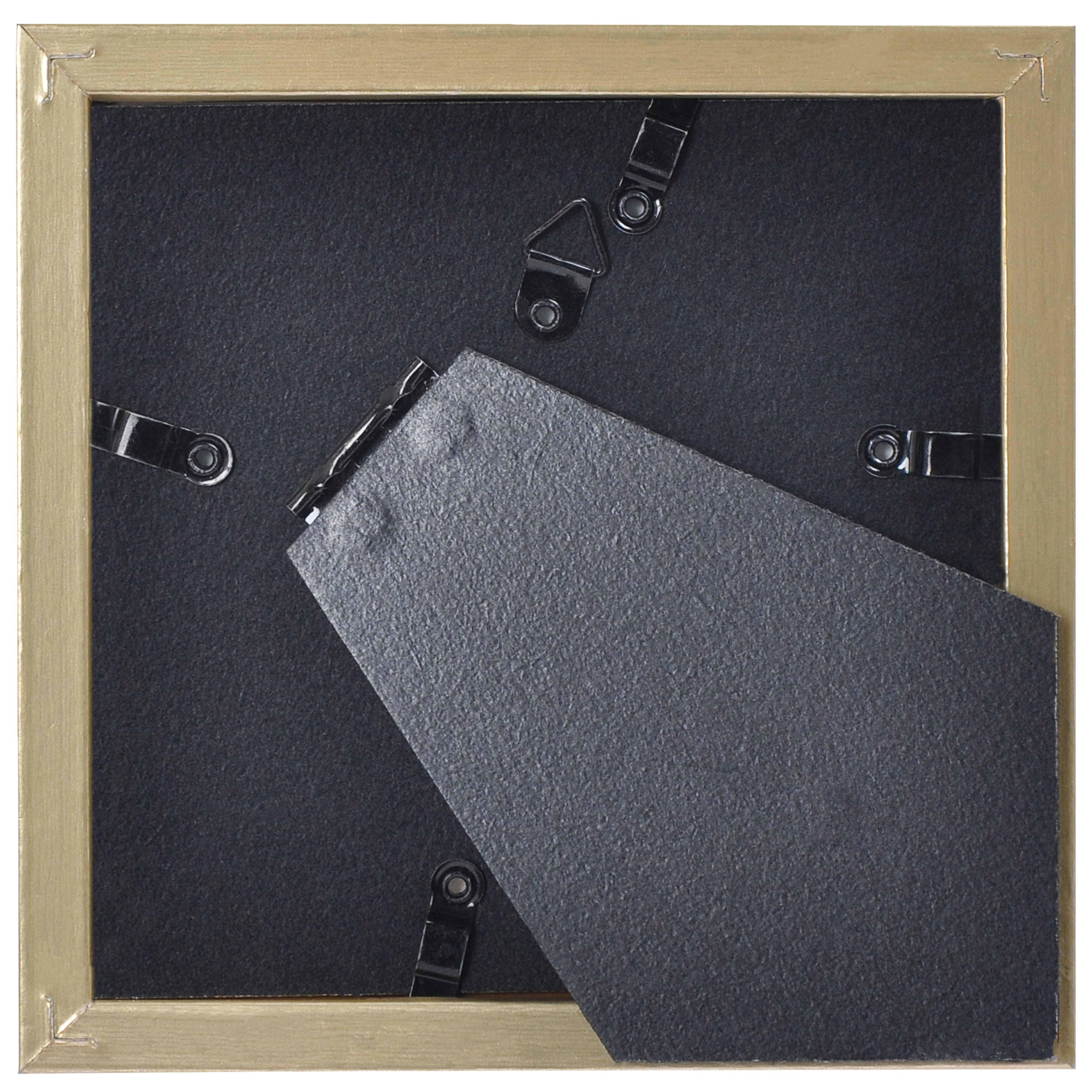 Basics&#x2122; 5&#x22; x 5&#x22; Gold Linear Tabletop Frame by Studio D&#xE9;cor&#xAE;