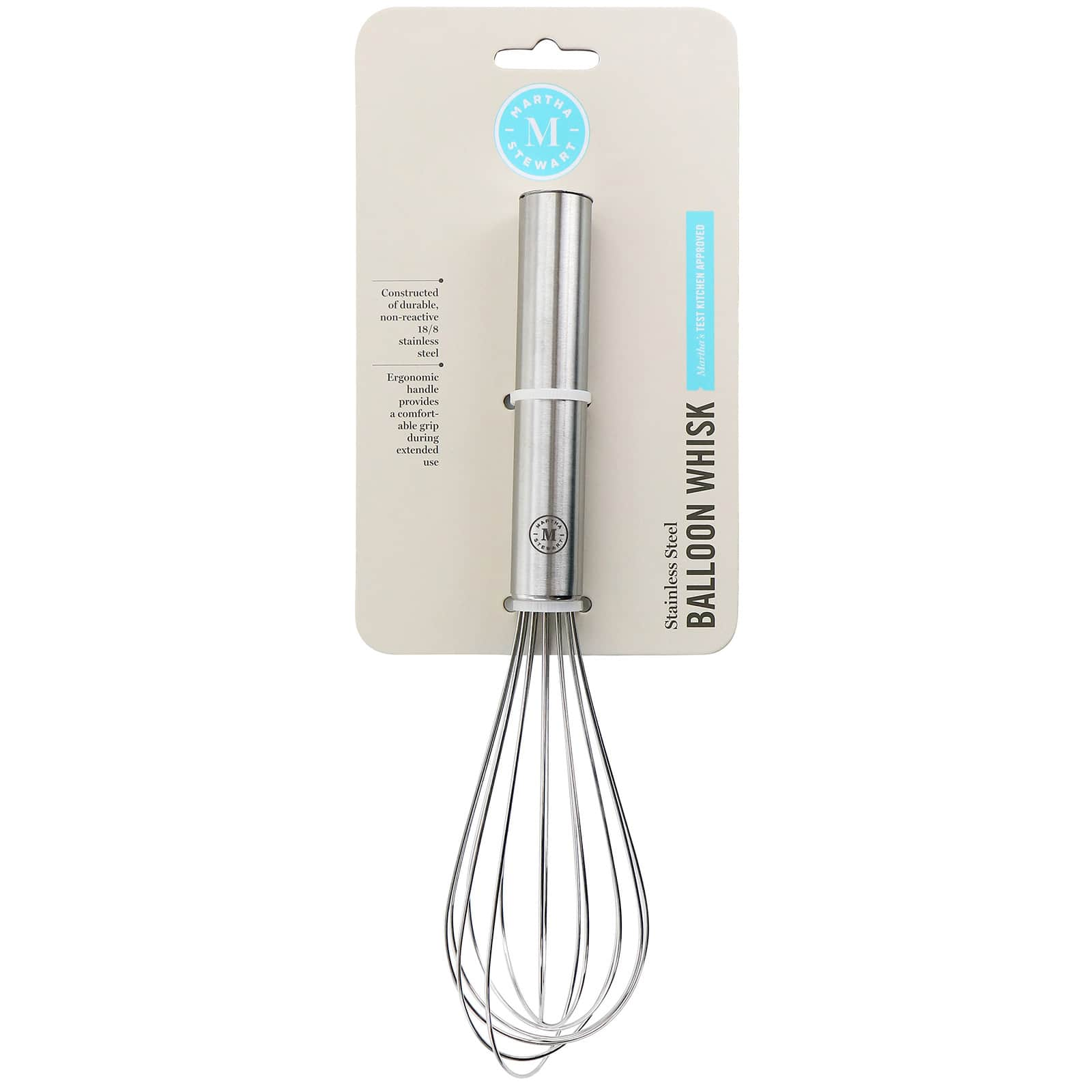 Martha Stewart 9&#x22; Stainless Steel Balloon Whisk